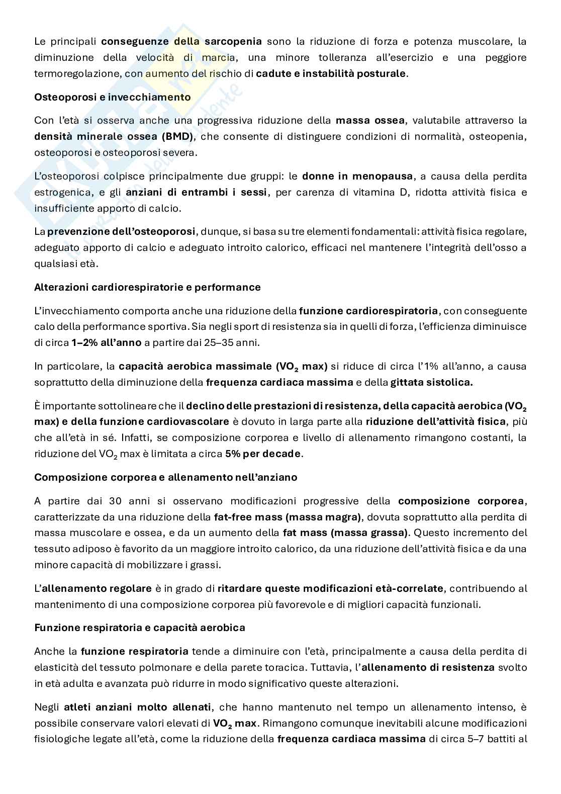 Medicina dello sport Pag. 26