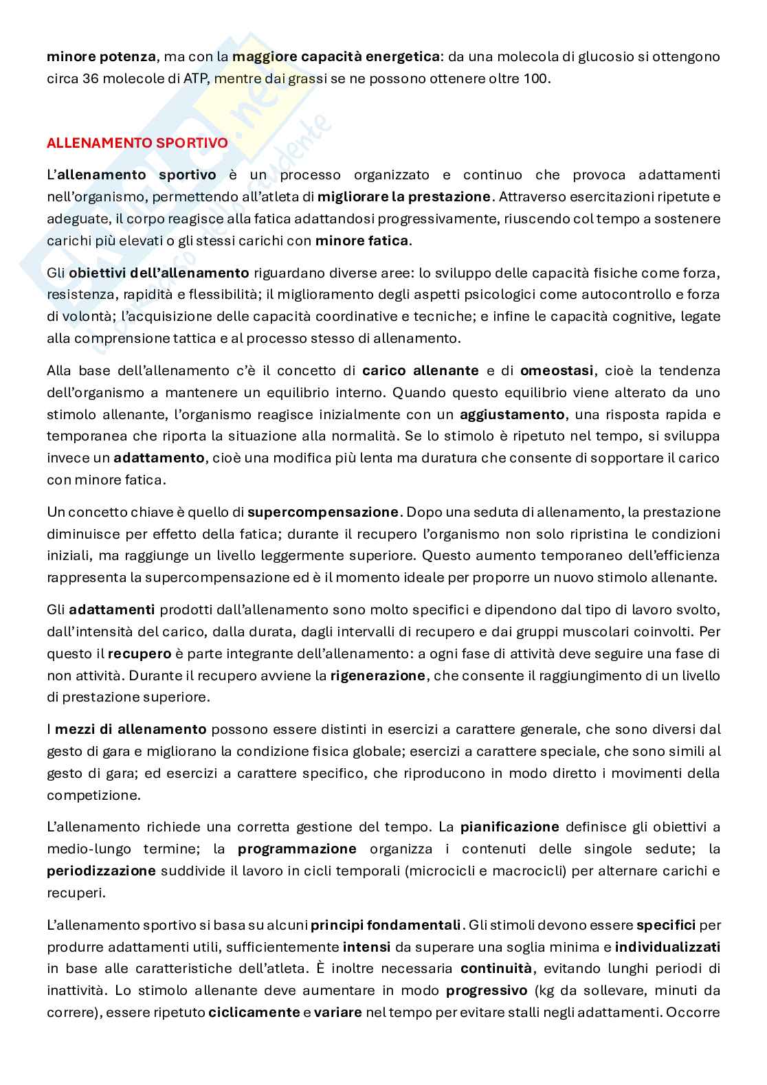 Medicina dello sport Pag. 36