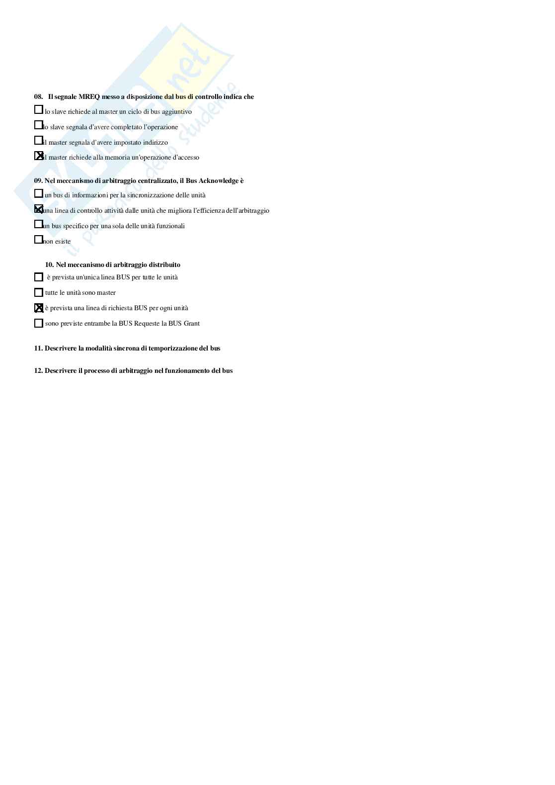 Fondamenti di informatica – Preparazione esame – Paniere completo risposte chiuse (354) – A.A. 2025/26 Pag. 31