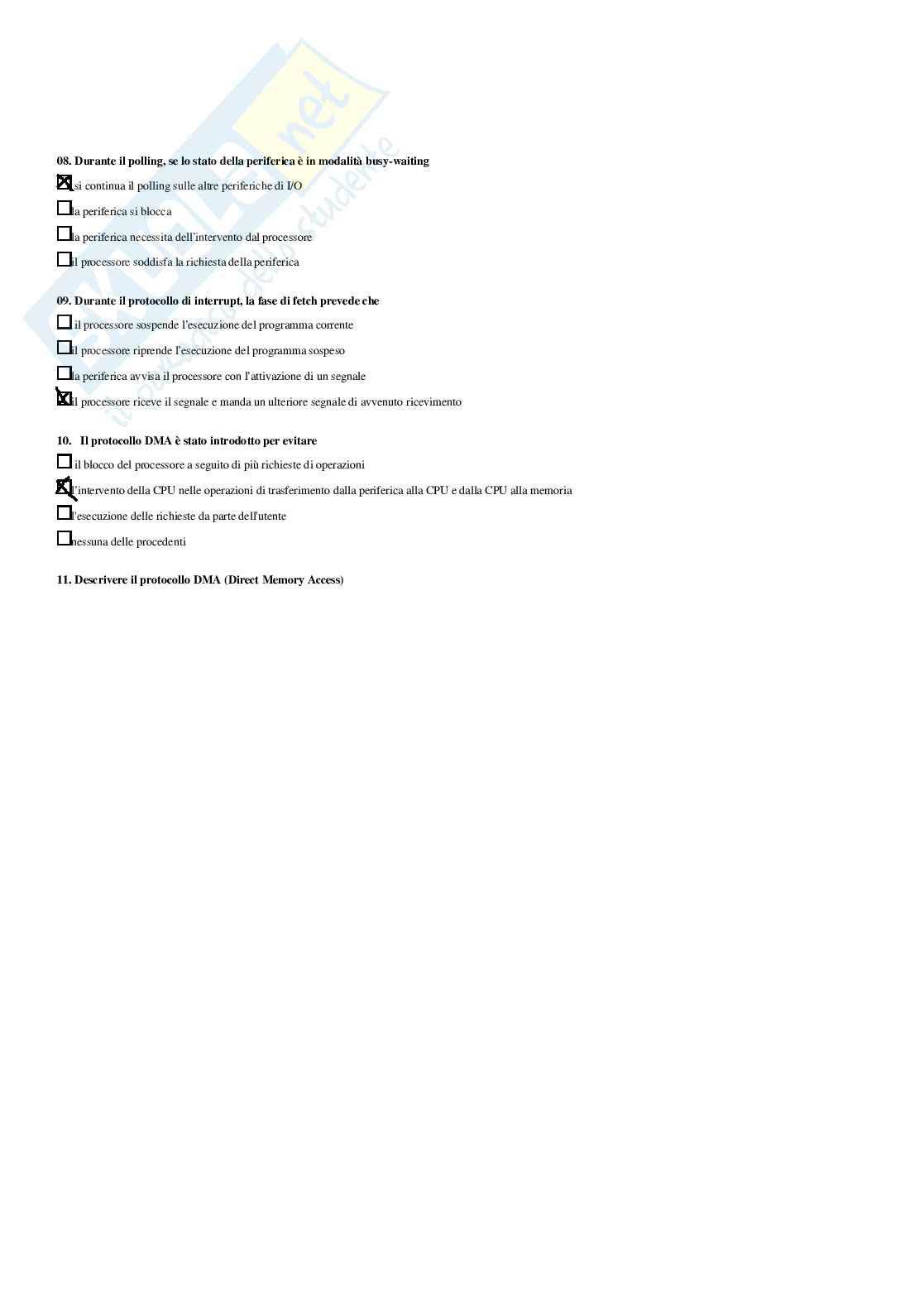 Fondamenti di informatica – Preparazione esame – Paniere completo risposte chiuse (354) – A.A. 2025/26 Pag. 41