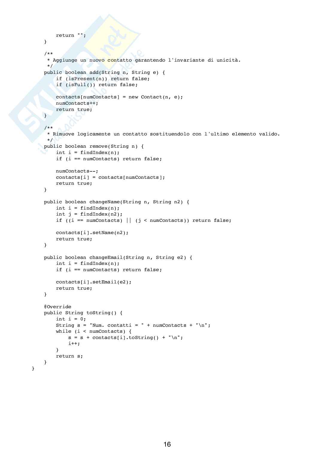 Principi di programmazione orientata agli oggetti - Appunti completi Pag. 16