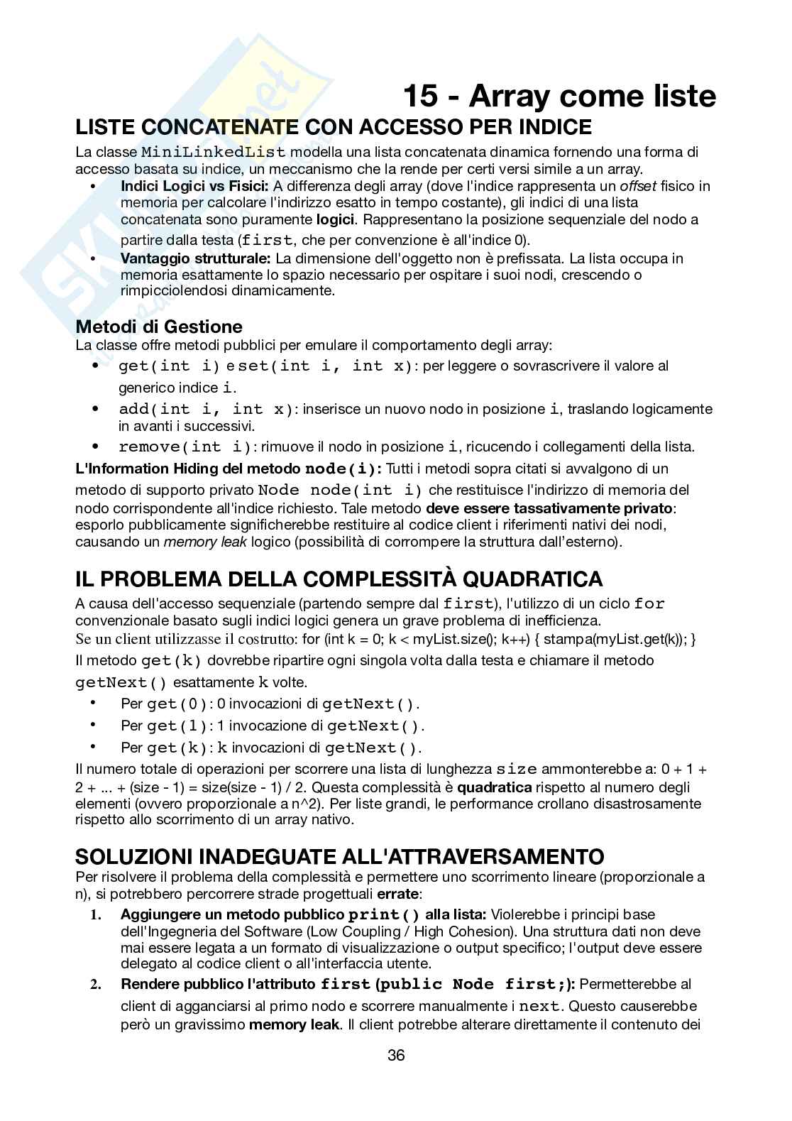 Principi di programmazione orientata agli oggetti - Appunti completi Pag. 36