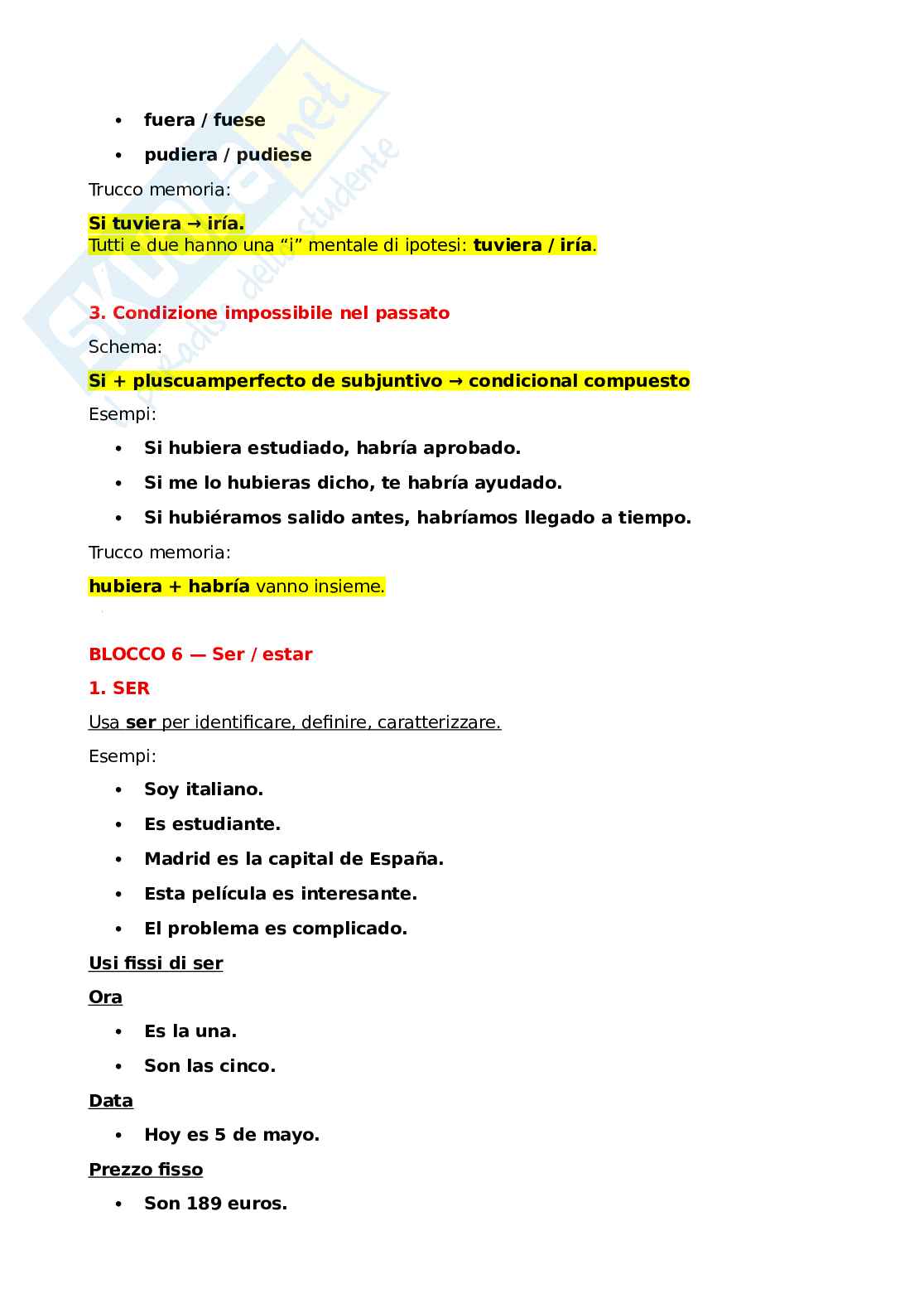 Preparazione completa esame CEL Spagnolo Pag. 11