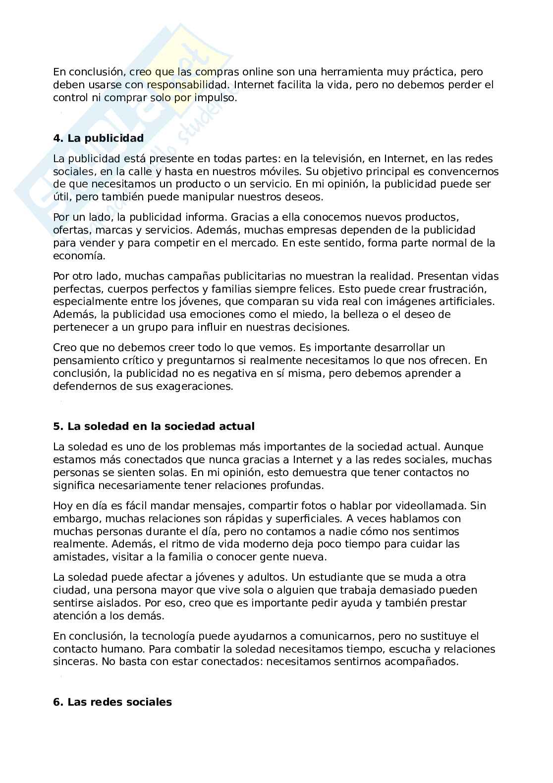 Preparazione completa esame CEL Spagnolo Pag. 31