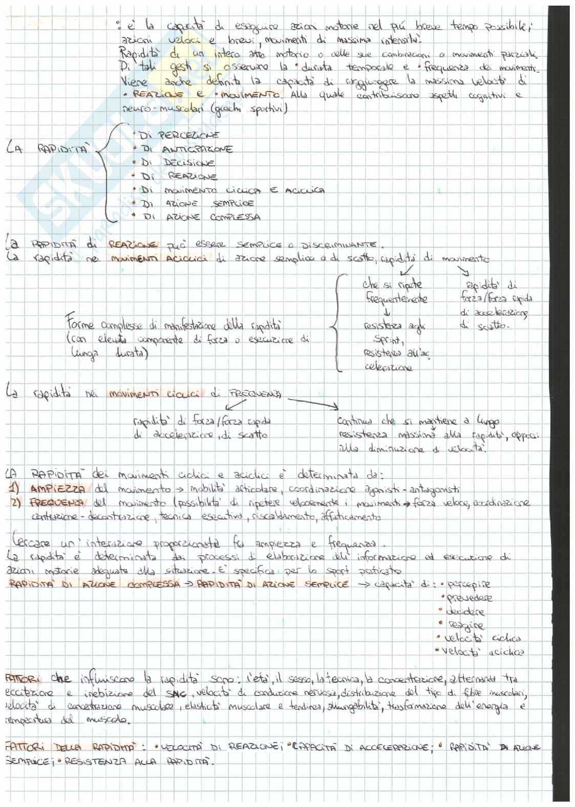 Appunti Basi dell'attività motoria Pag. 16