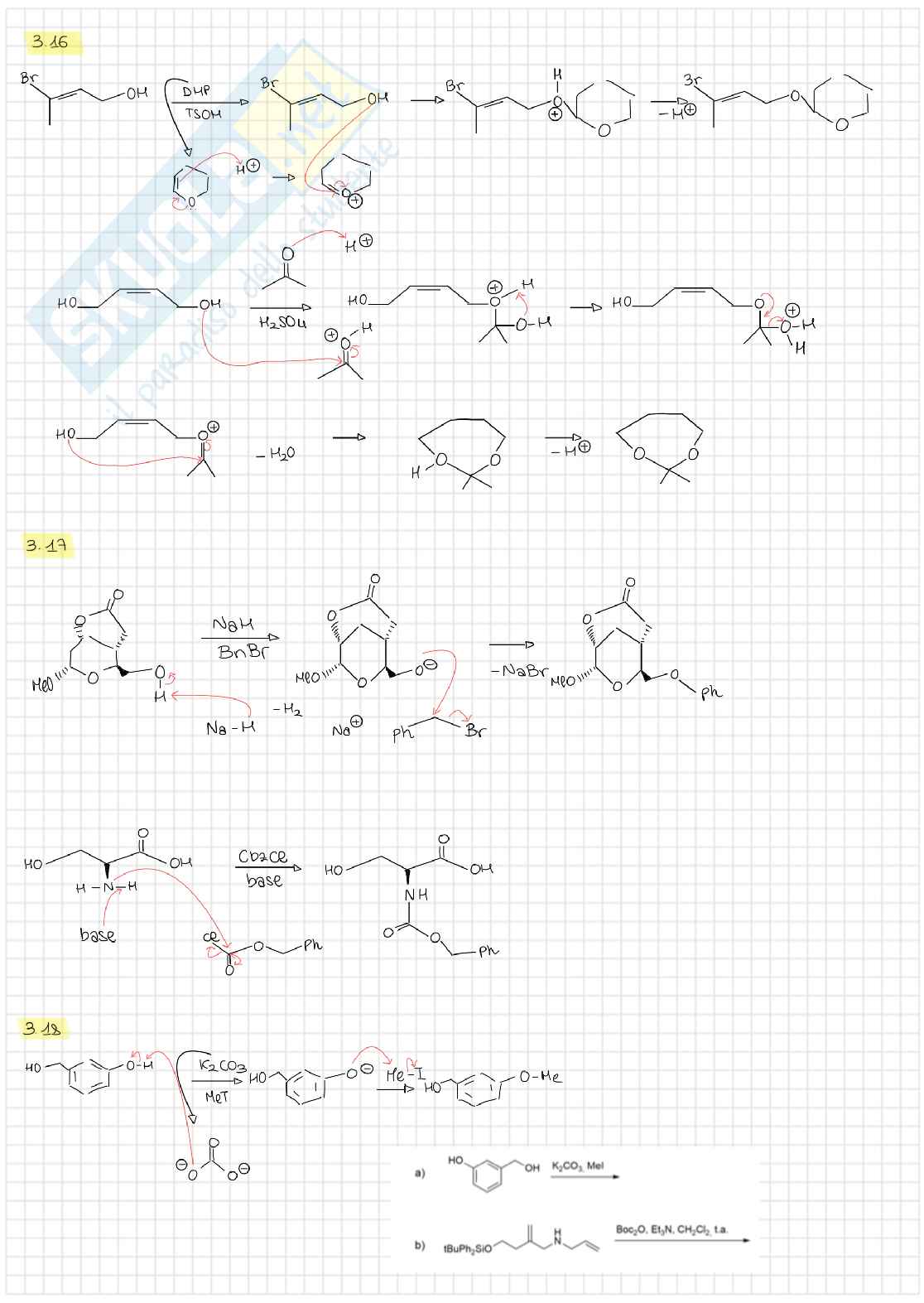 Esercizi  Chimica organica I con laboratorio Pag. 11