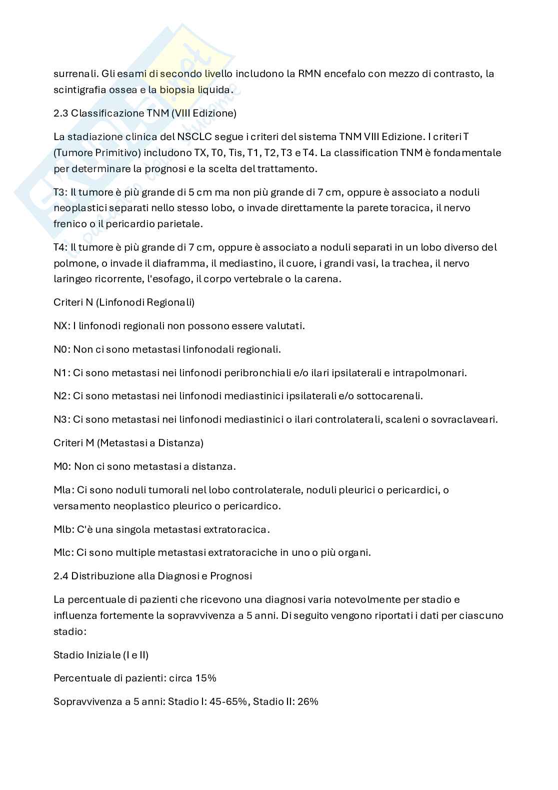 Carcinoma polmone  Pag. 2