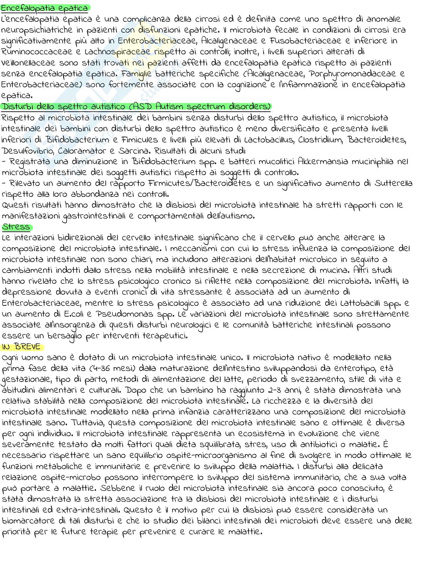 L’analisi del microbiota intestinale nello sportivo Pag. 16