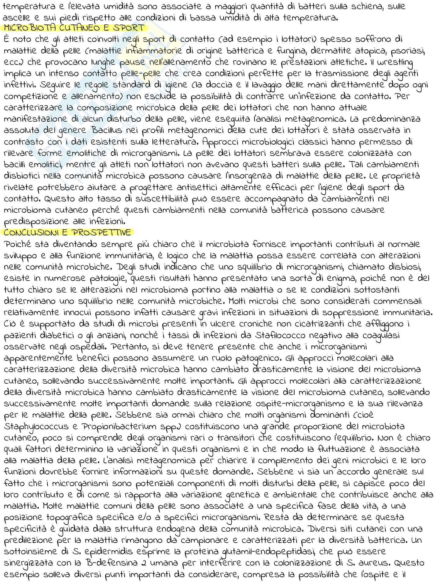 L’analisi del microbiota intestinale nello sportivo Pag. 36