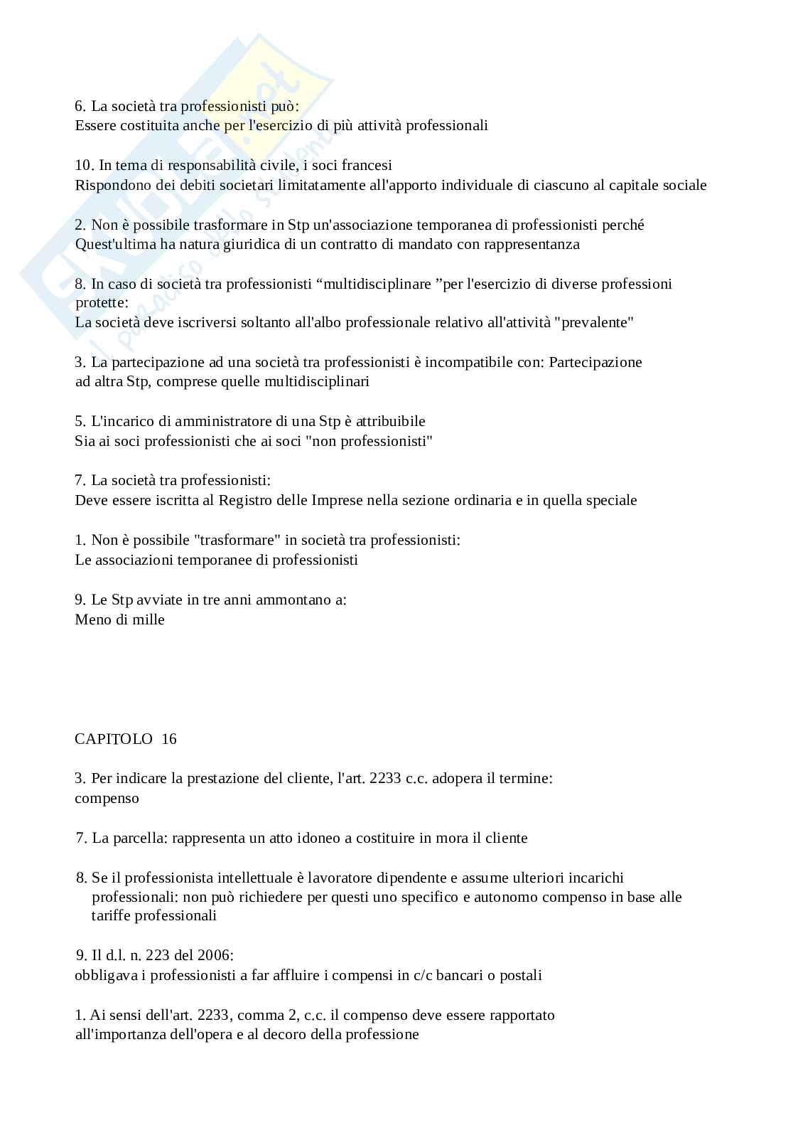 Paniere esame Diritto e Management Pag. 11