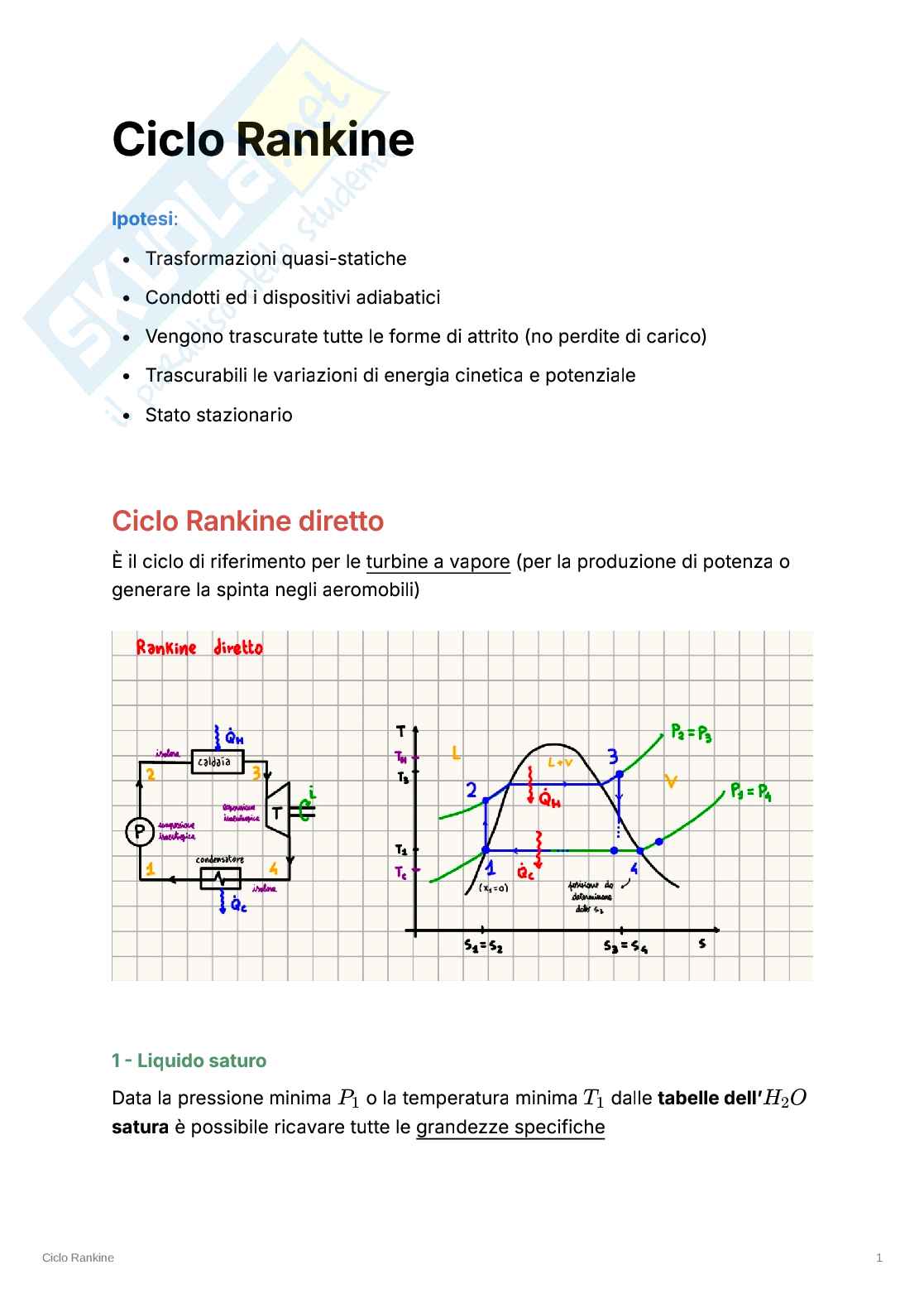 Appunti riassuntivi e Formulari di Fisica tecnica  Pag. 26