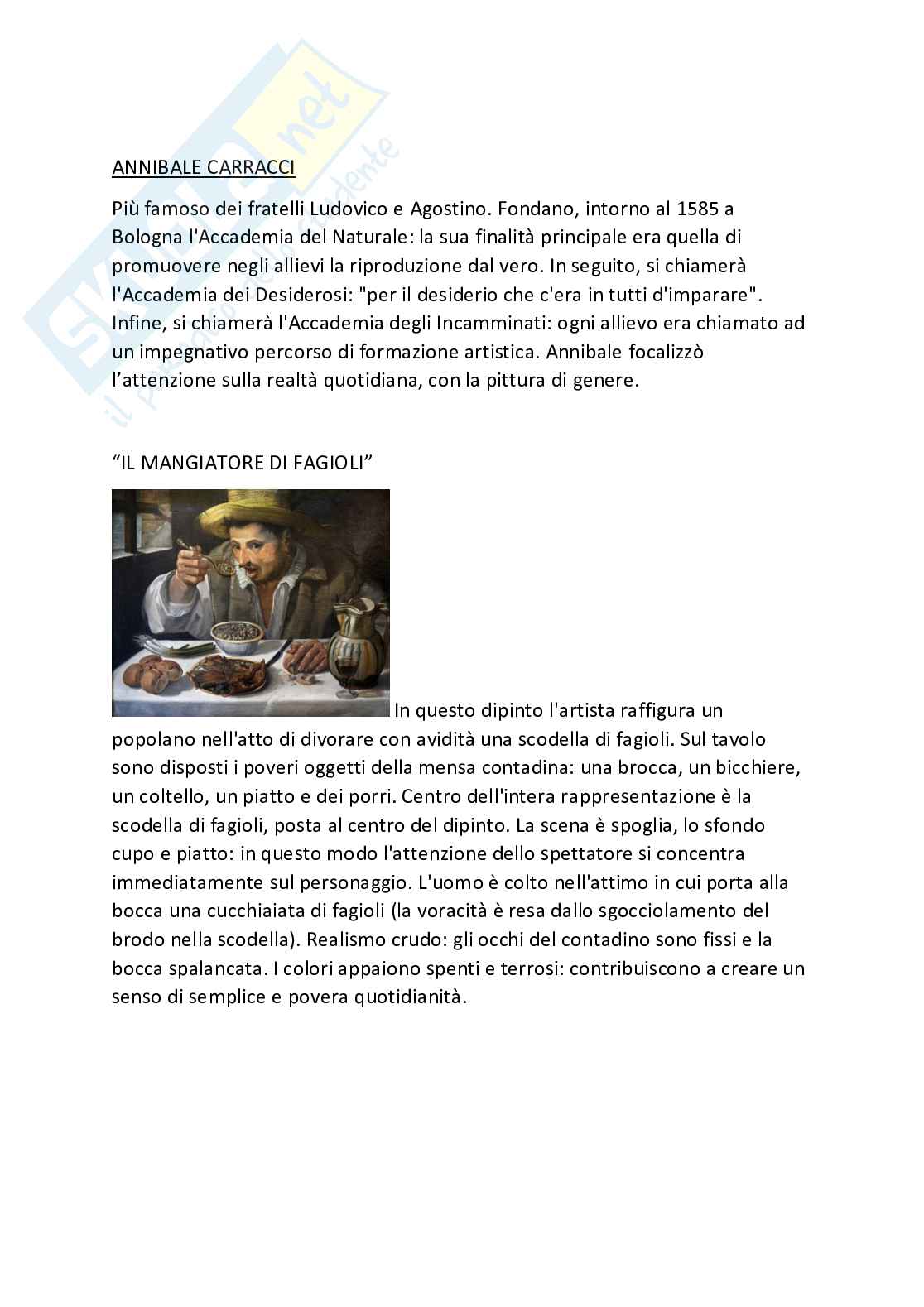 Pittura ed architettura del Barocco Pag. 6
