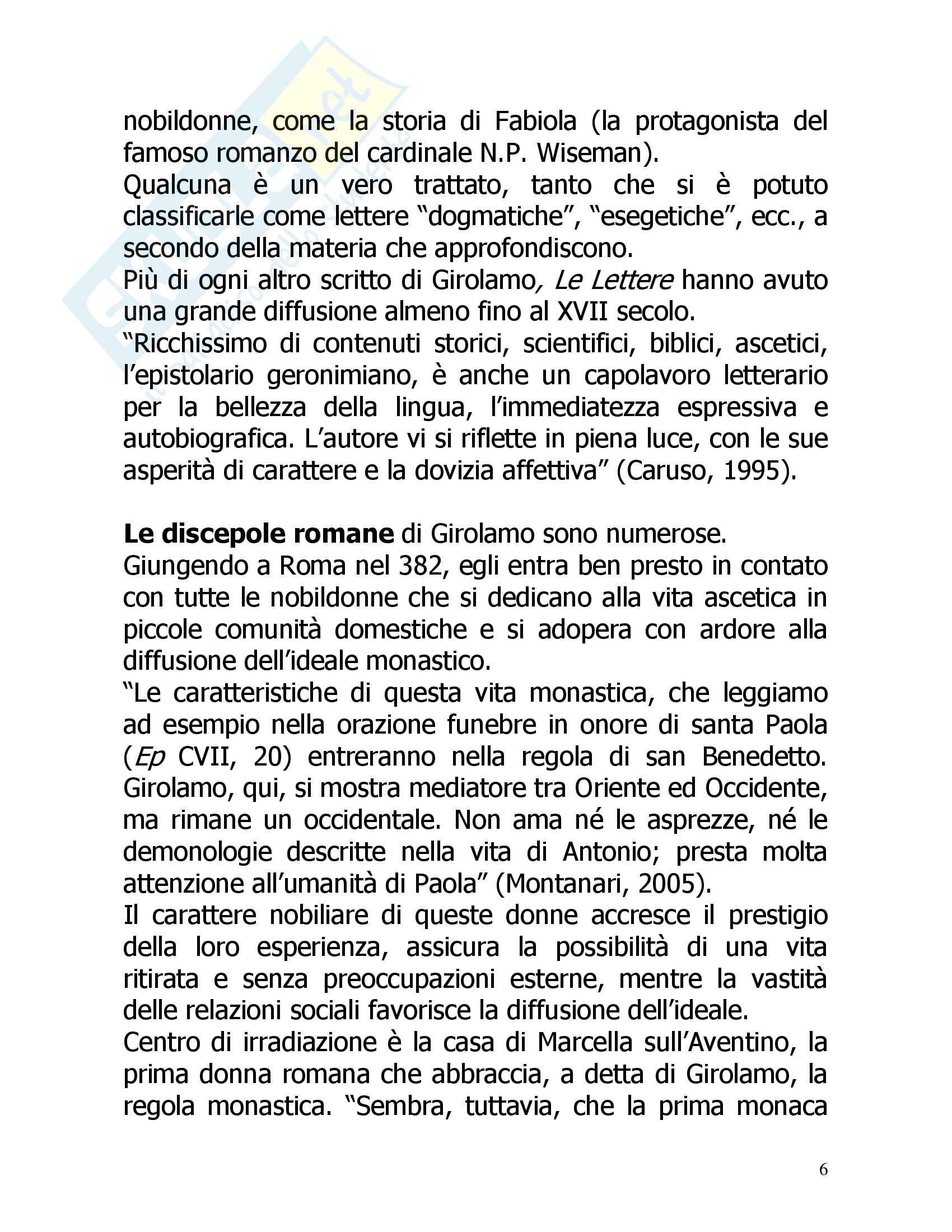San Girolamo Lettera Xxii A Eustochio Vita Pensiero Filosofia Discorso Sulla Verginita E Epistolario