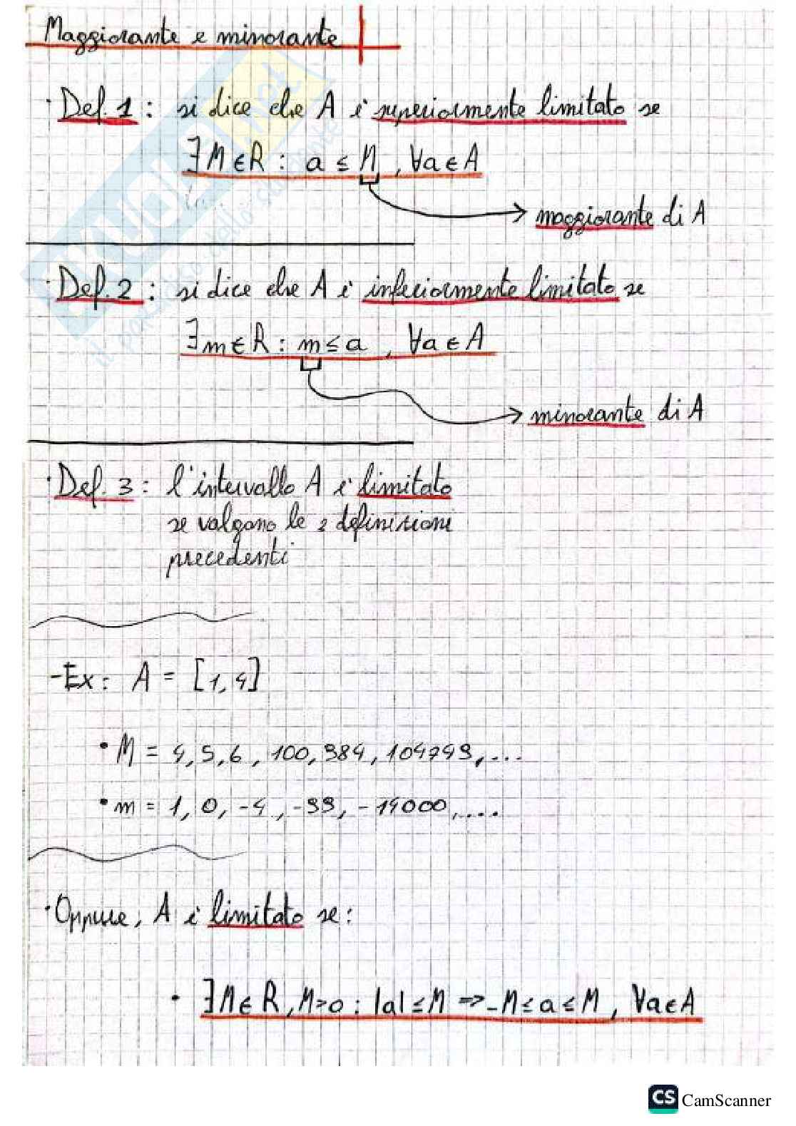 Appunti Analisi 1 Pag. 41