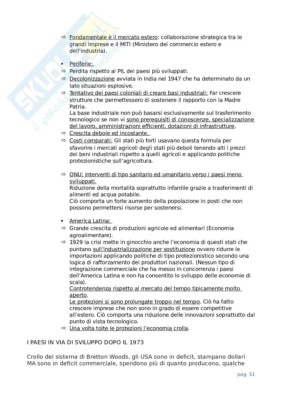 Storia economica Pag. 51