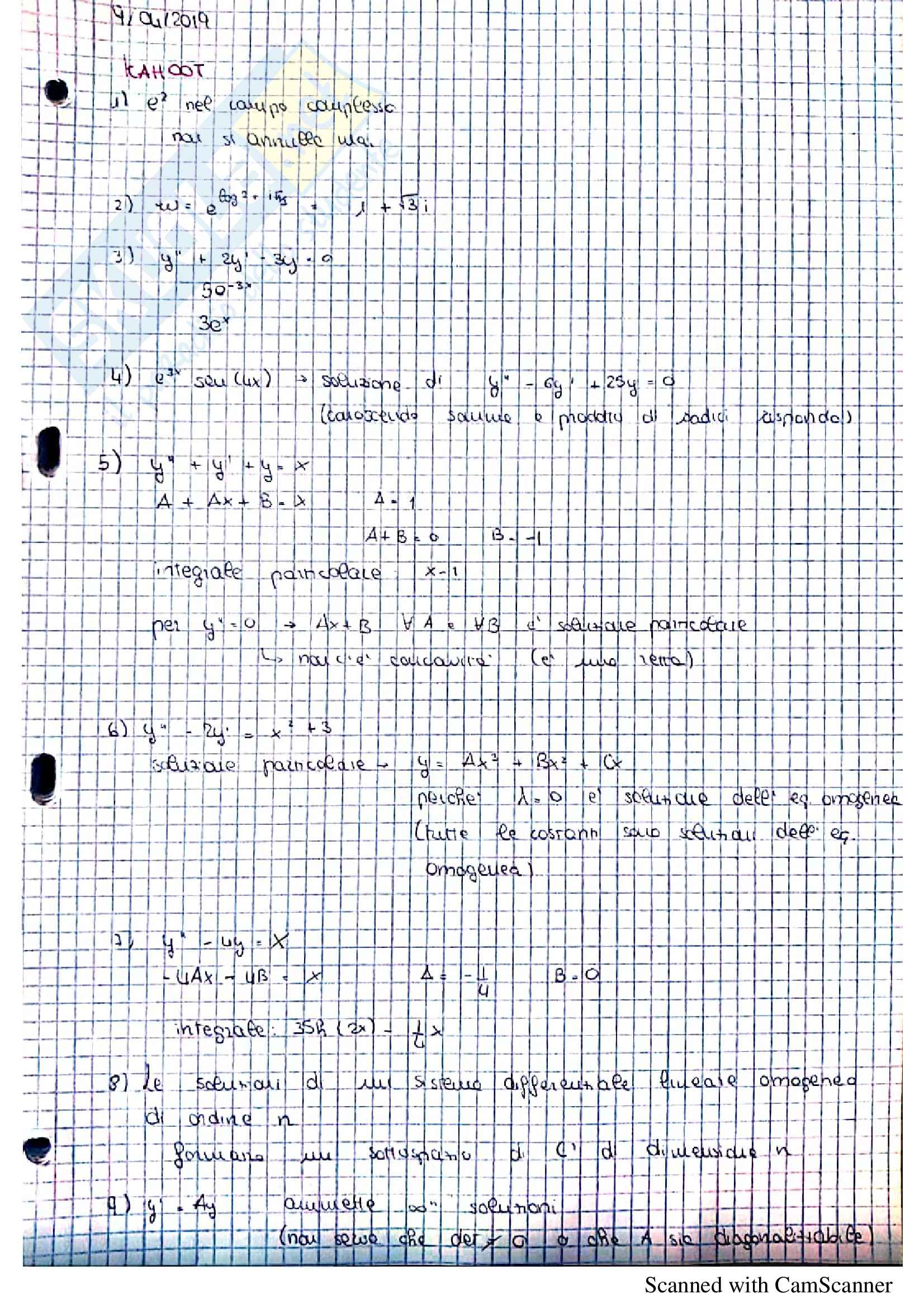 Appunti ed esercitazioni di analisi 2 Pag. 21