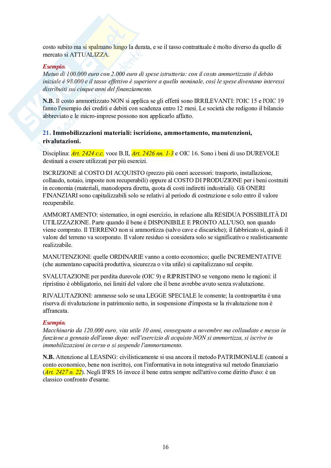 Esame di Stato Commercialista – 100 domande dell'orale con risposta Pag. 16