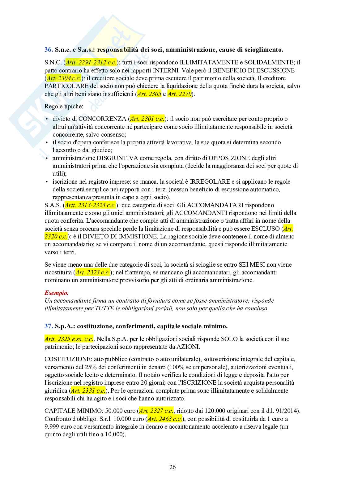 Esame di Stato Commercialista – 100 domande dell'orale con risposta Pag. 26