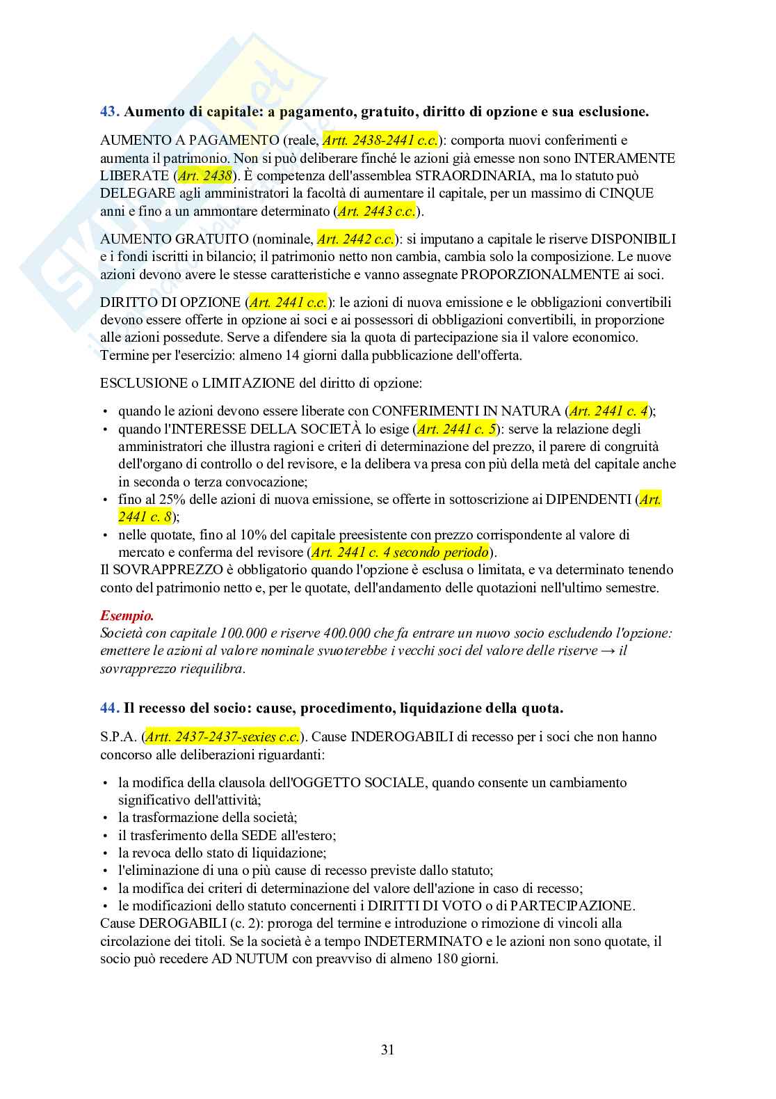 Esame di Stato Commercialista – 100 domande dell'orale con risposta Pag. 31