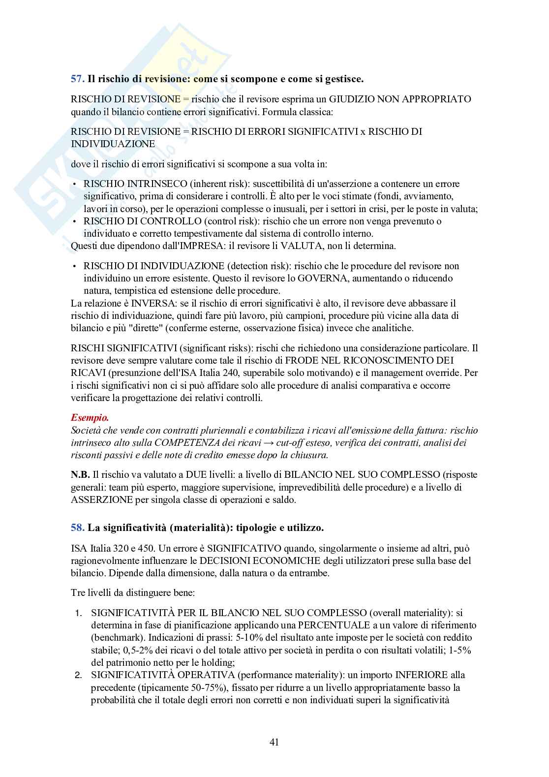 Esame di Stato Commercialista – 100 domande dell'orale con risposta Pag. 41