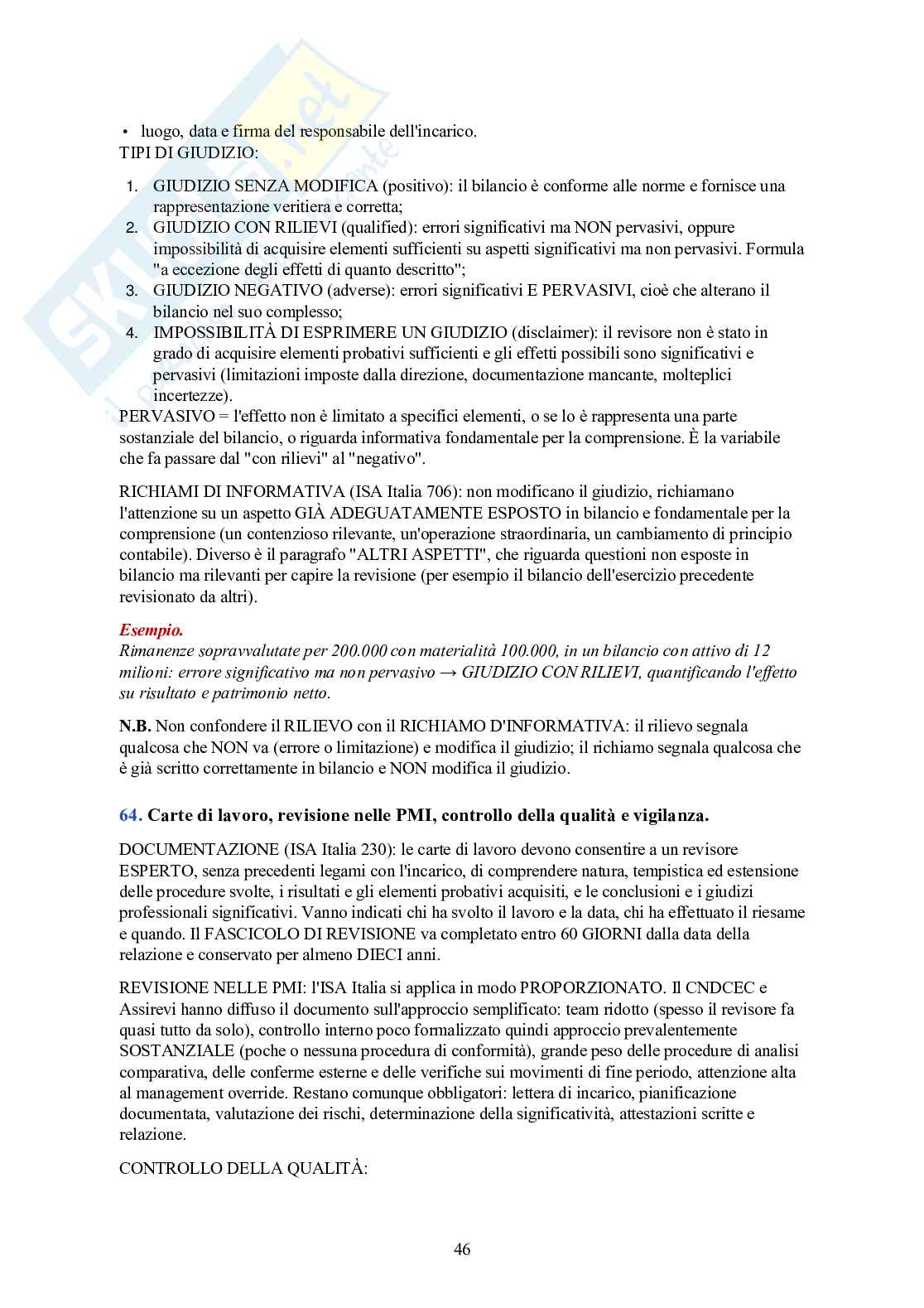 Esame di Stato Commercialista – 100 domande dell'orale con risposta Pag. 46