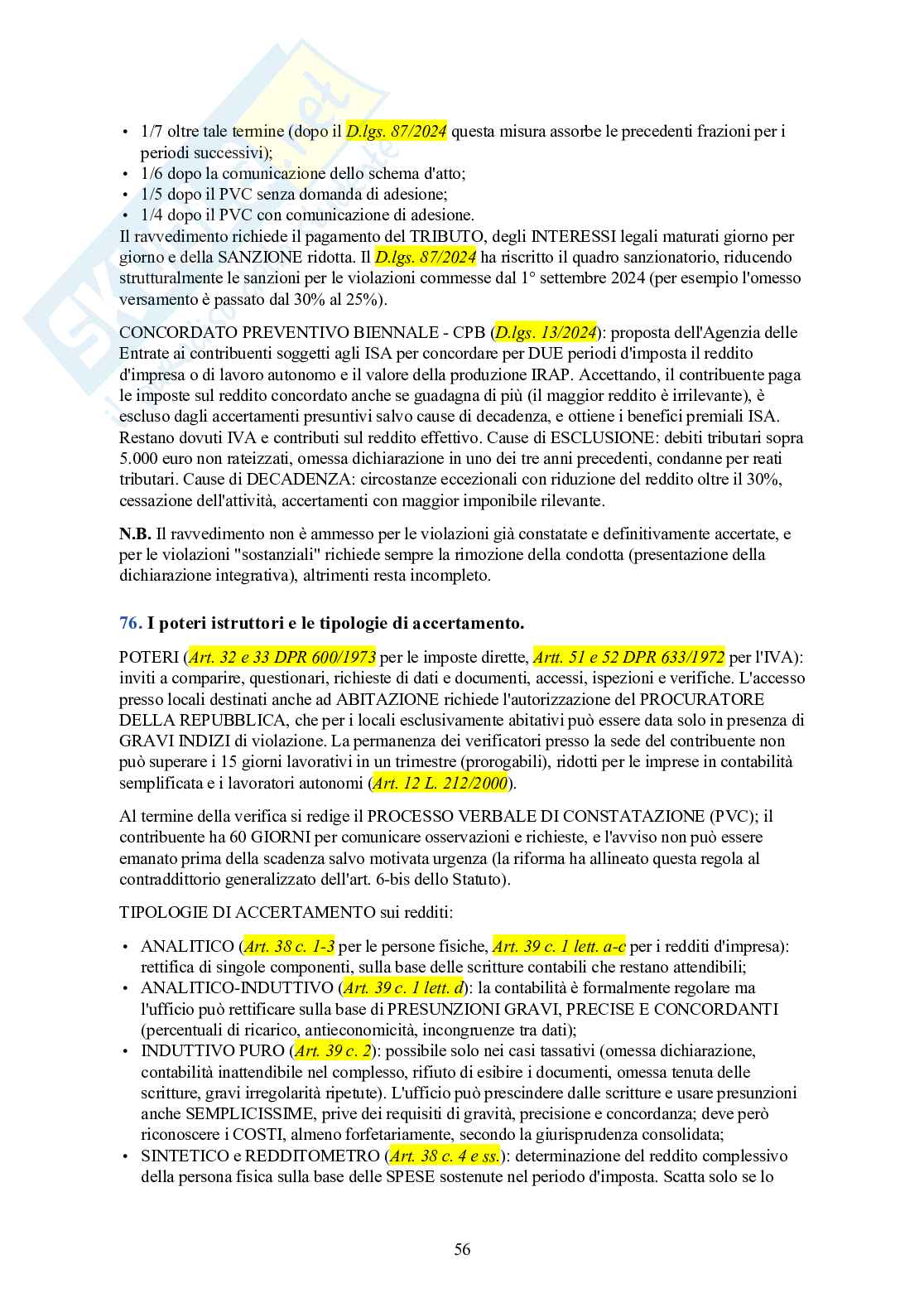 Esame di Stato Commercialista – 100 domande dell'orale con risposta Pag. 56