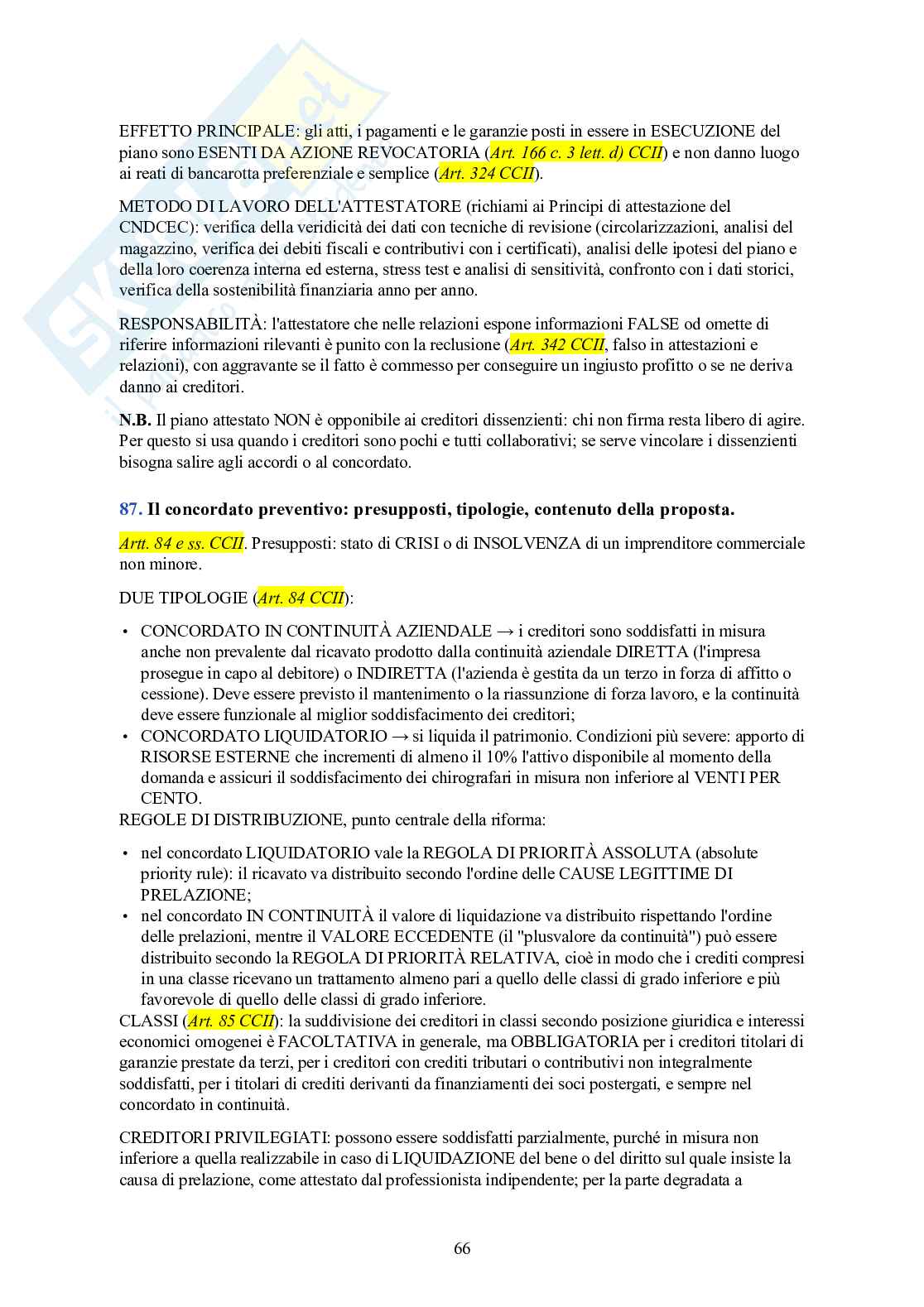 Esame di Stato Commercialista – 100 domande dell'orale con risposta Pag. 66