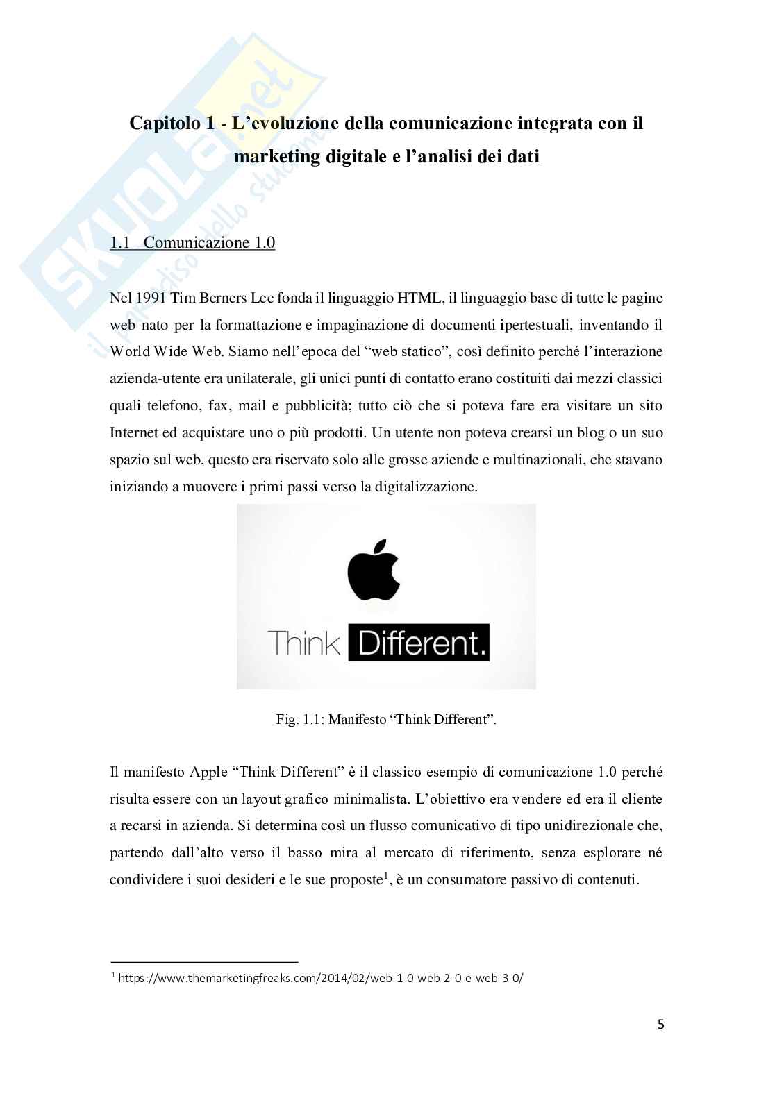 L'importanza dell'analisi dei dati del marketing digitale nella società 5.0 Pag. 6