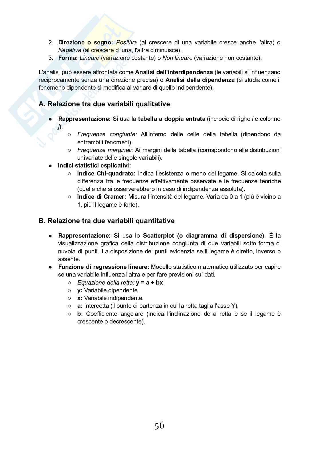 Riassunto esame Metodologia della ricerca psicologica, Prof. Ingoglia Sonia, libro consigliato Metodologia della ricerca psicologica , Invoglia, Boca Pag. 56