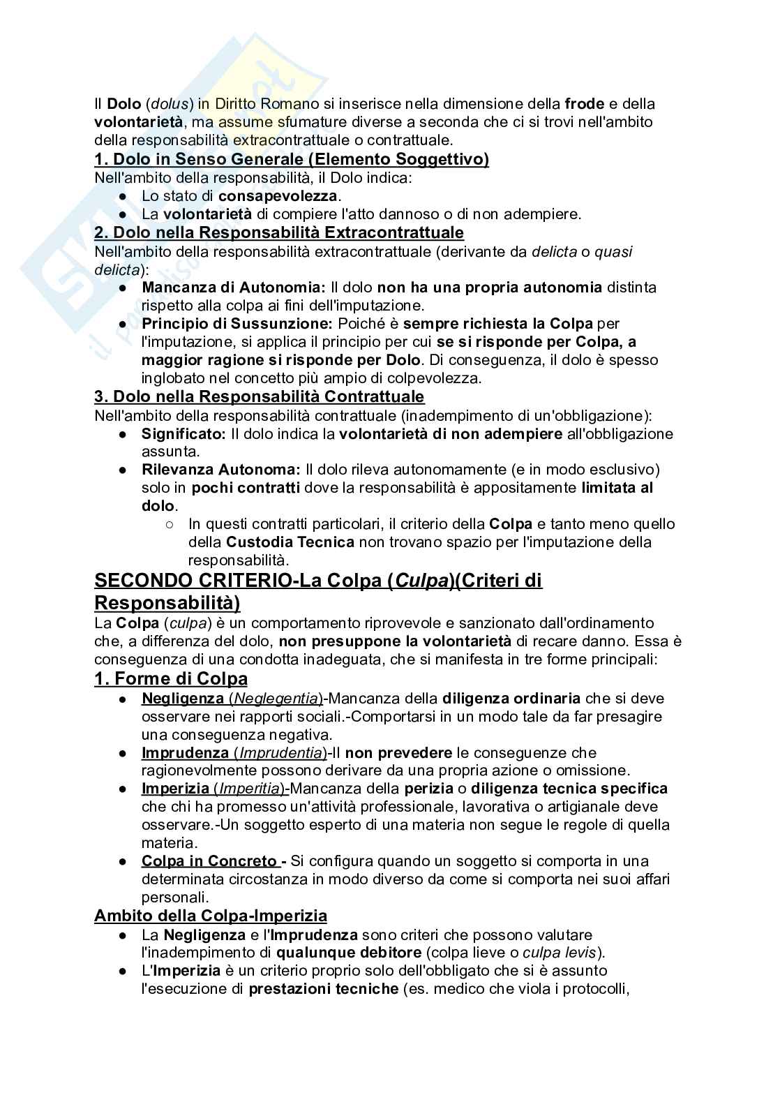 Riassunto esame Diritto romano, Prof. Gianni Santucci, libro consigliato Basi romanistiche di istituti privatistici, Santucci Pag. 81