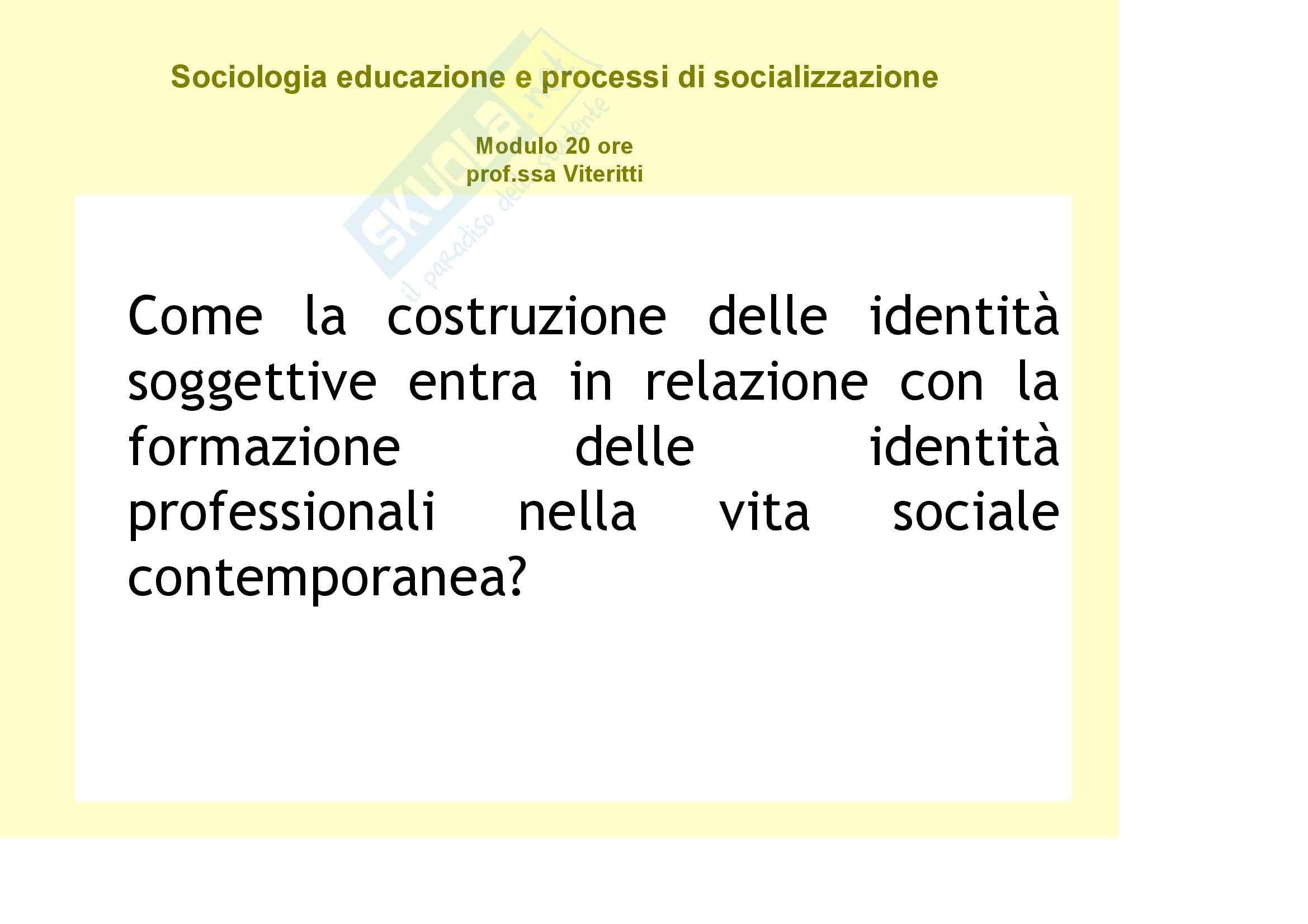 Sociologia dell'educazione - Concetti Pag. 2