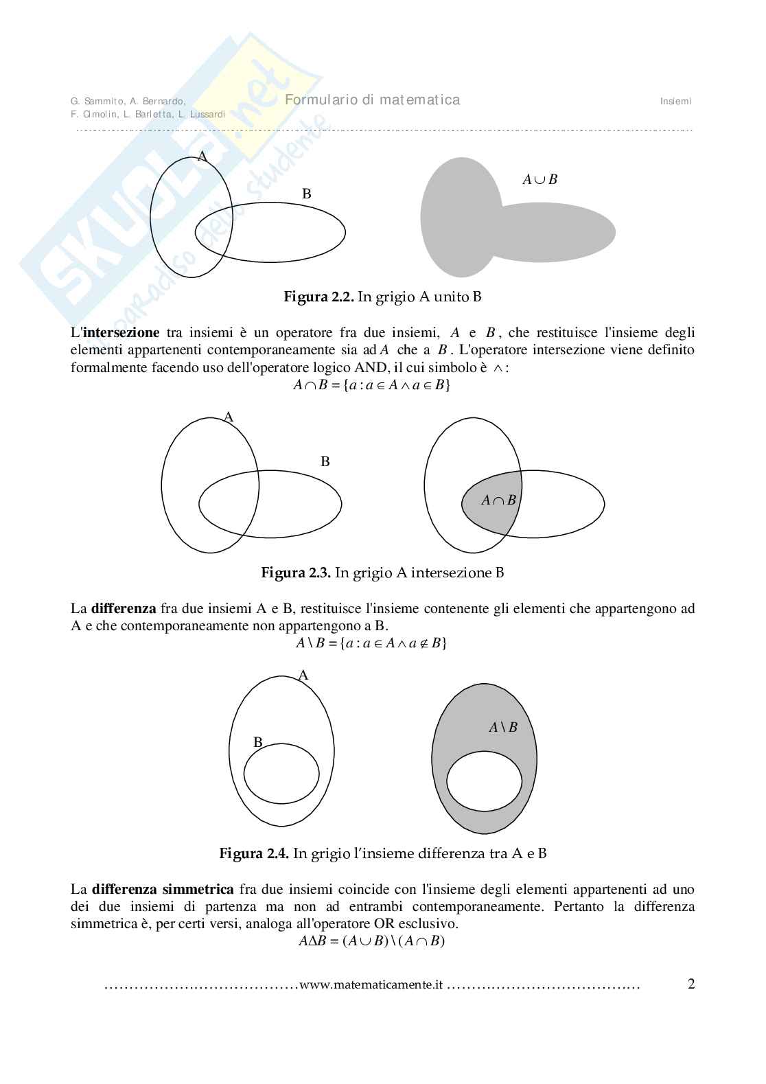 Insiemi Pag. 2