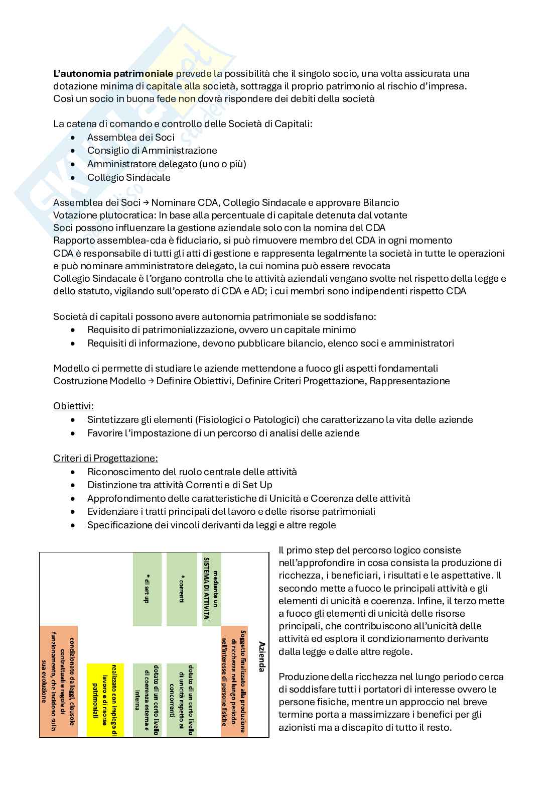 Parziale di Economia aziendale Pag. 6