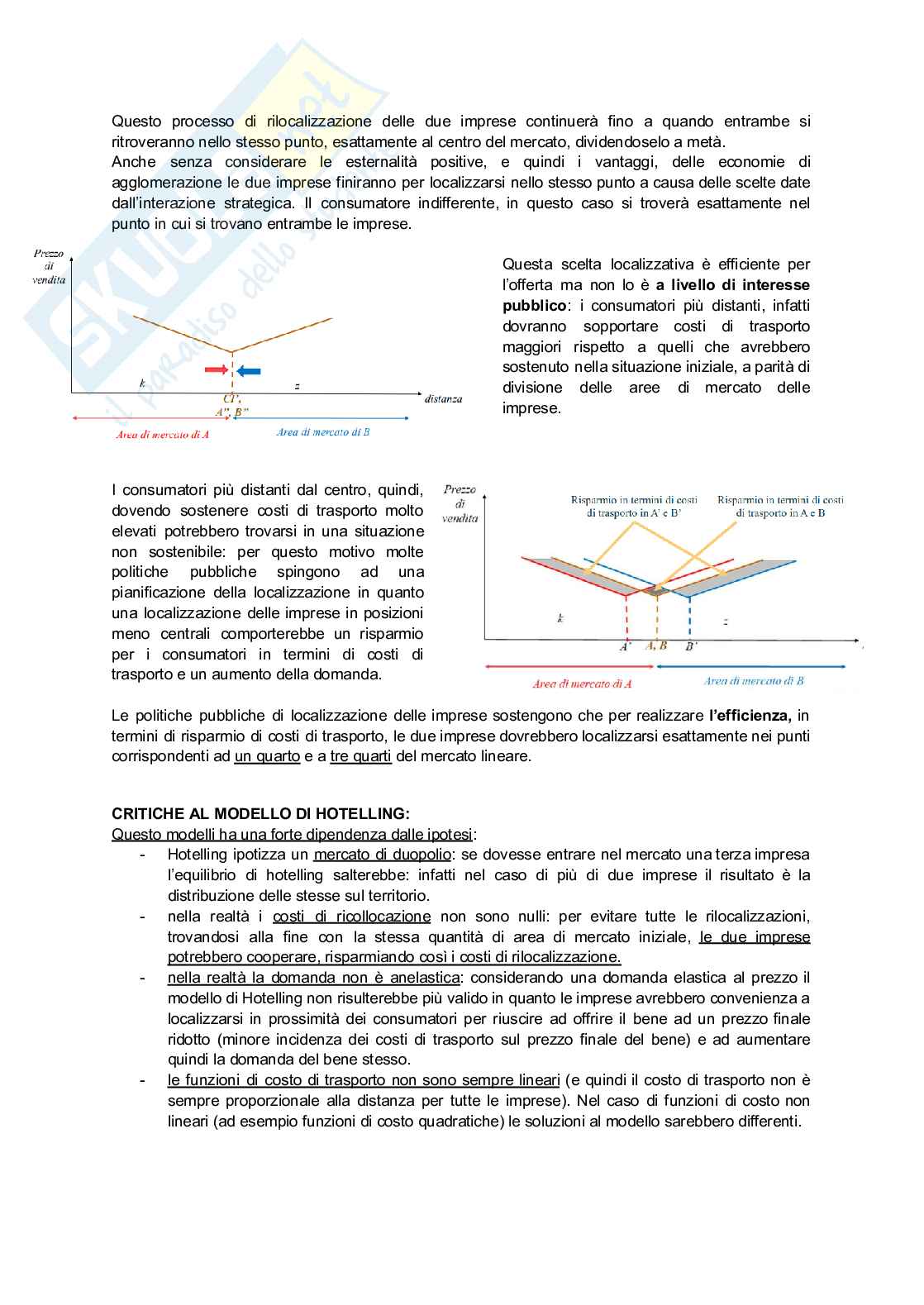 Riassunto esame Economia delle reti e dei sistemi locali, Prof. Masiero Lorenzo, libro consigliato Economia regionale, Capello Pag. 21