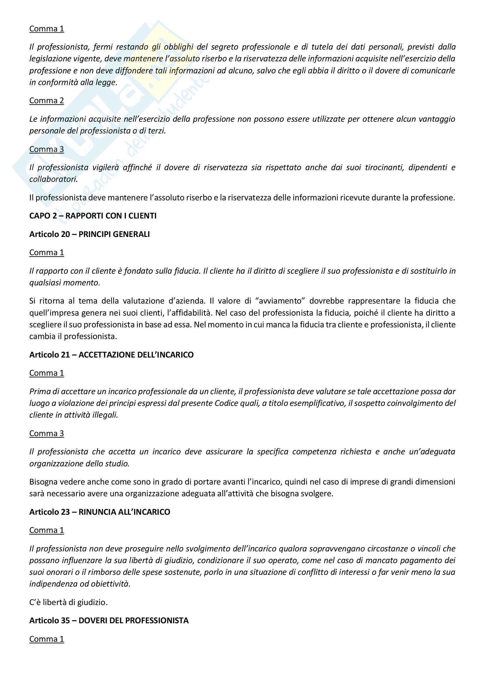 Appunti di Tecnica Professionale Pag. 146