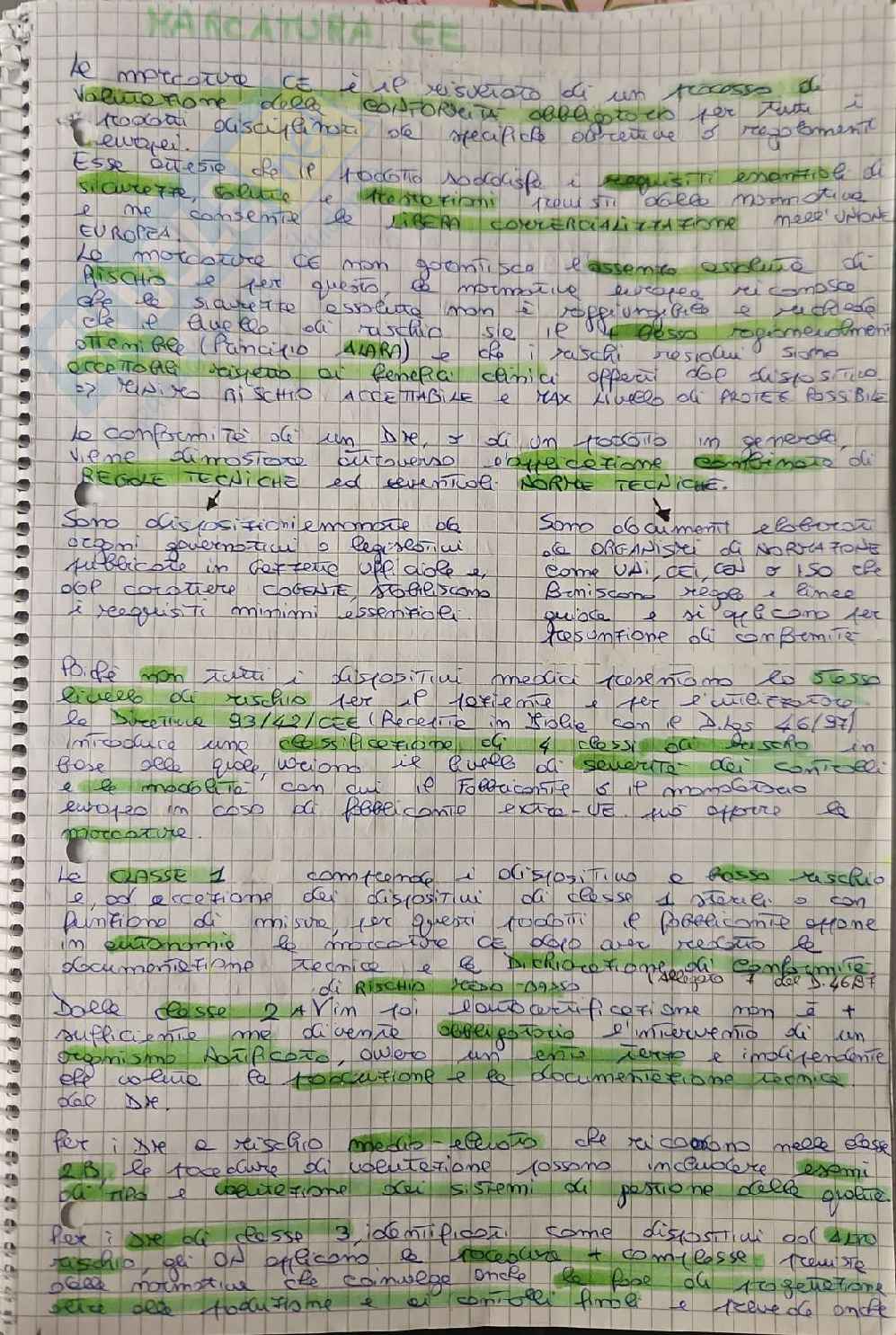 Collaudo delle tecnologie biomediche - Appunti per esame Pag. 1