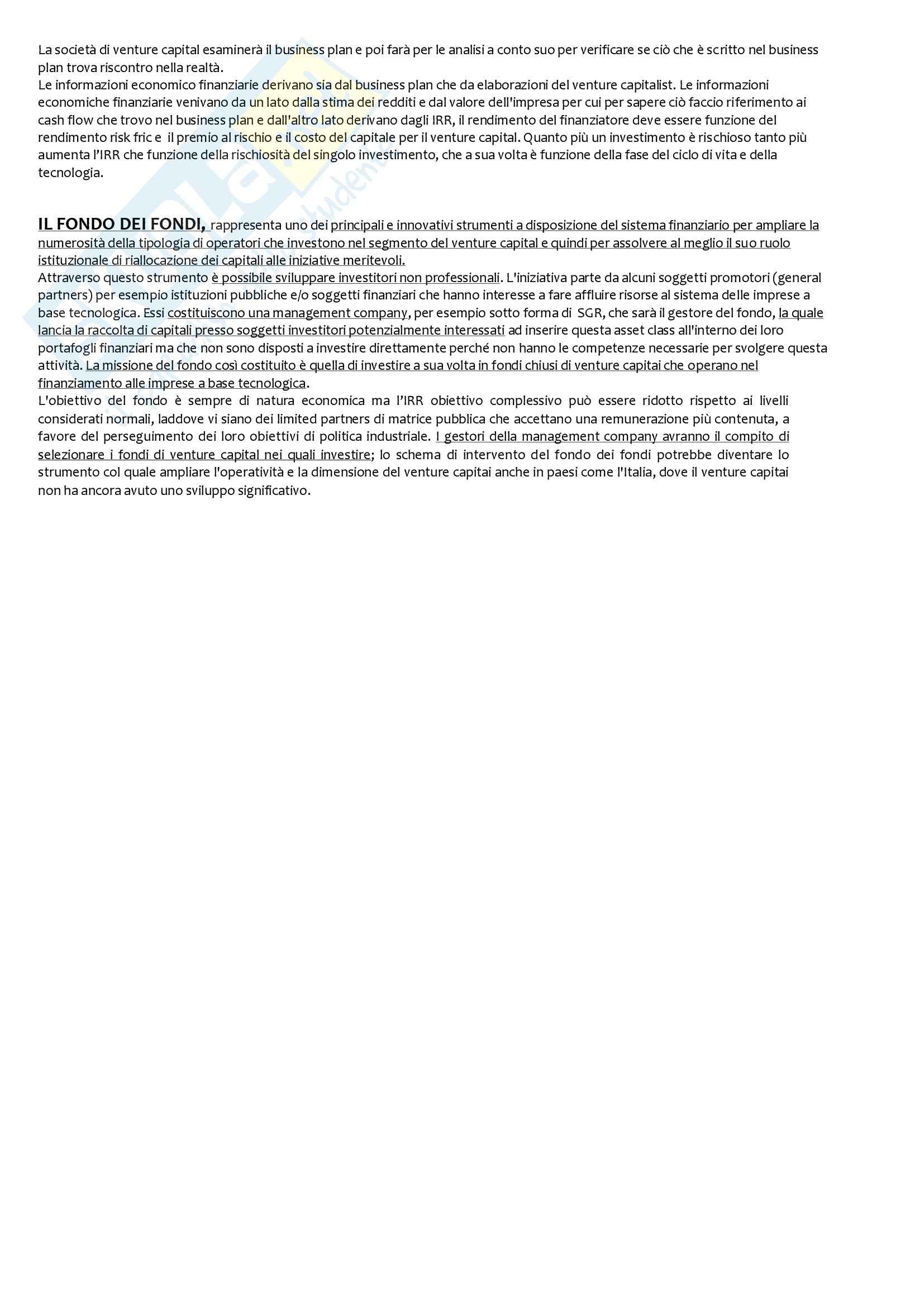 Riassunto esame Economia degli Intermediari Finanziari, prof. Moro, libro consigliato Corporate e Investment Banking di Forestieri Pag. 21