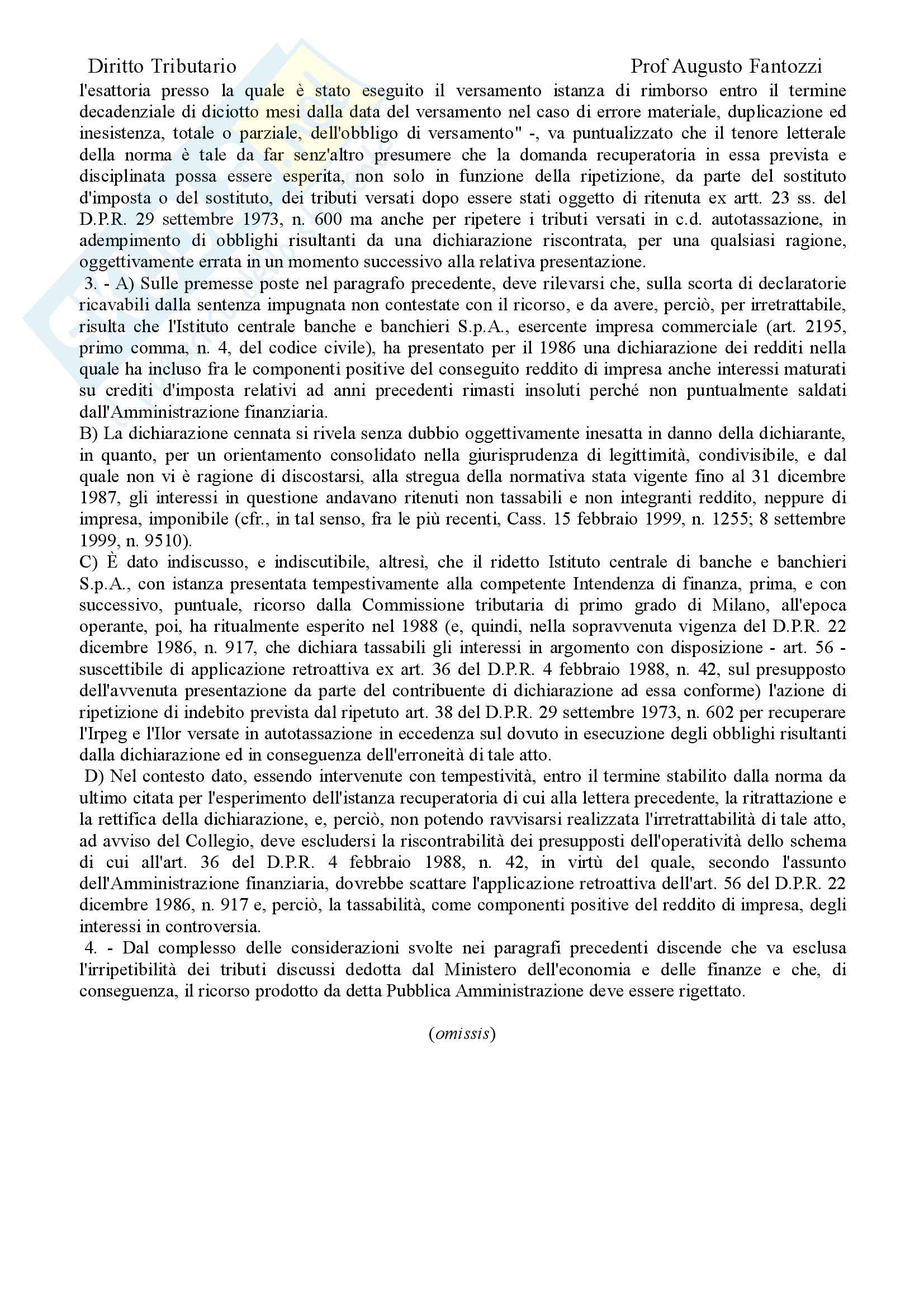 Diritto tributario - lezioni Pag. 51