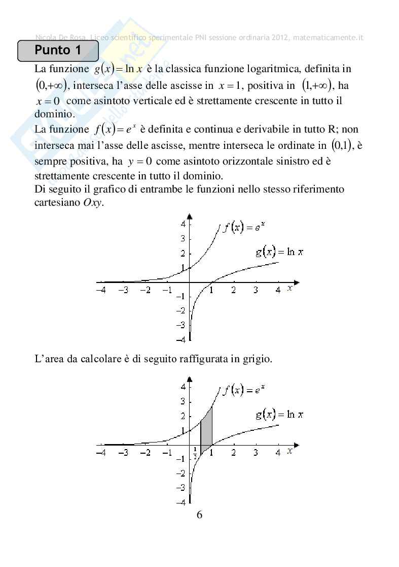 2012 - Liceo scientifico sperimentale PNI, sessione ordinaria Pag. 6