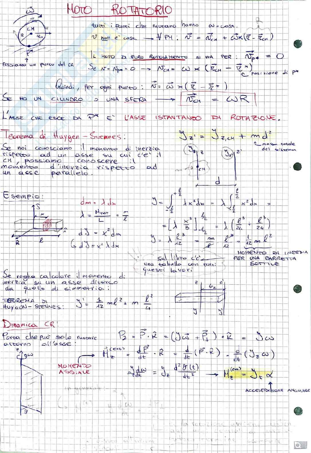 Appunti Fisica 1 + Formulario + Esercizi svolti Pag. 36