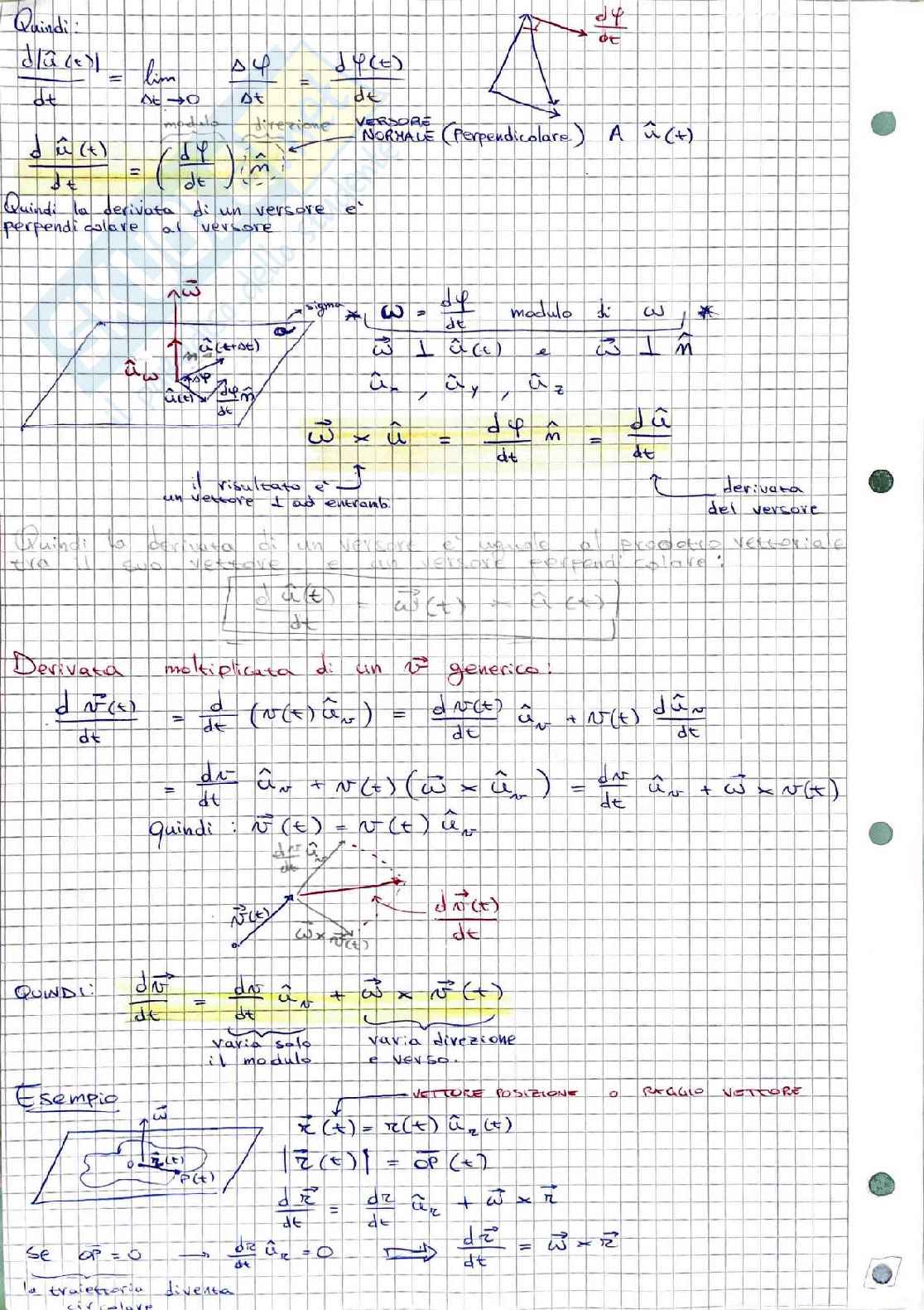 Appunti Fisica 1 + Formulario + Esercizi svolti Pag. 6