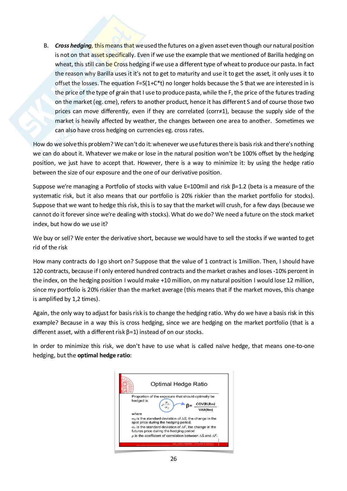 Appunti risk management Pag. 26