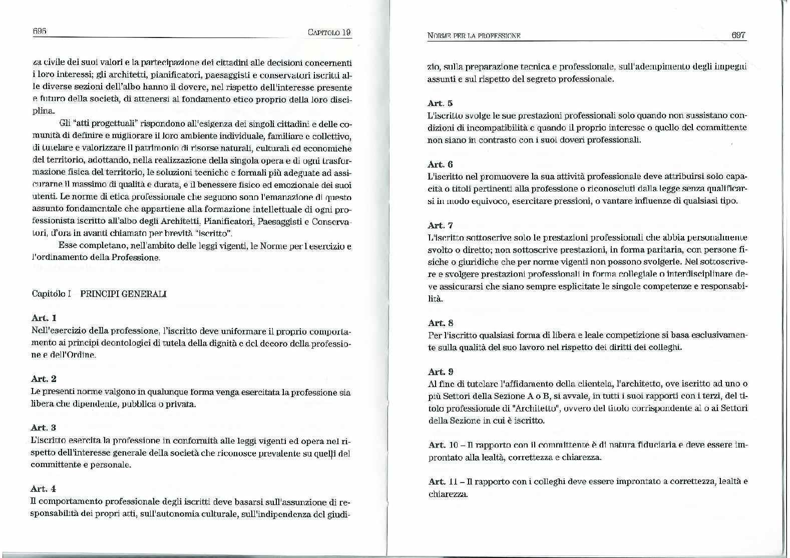 Appunti di Deontologia professionale architetto Pag. 16