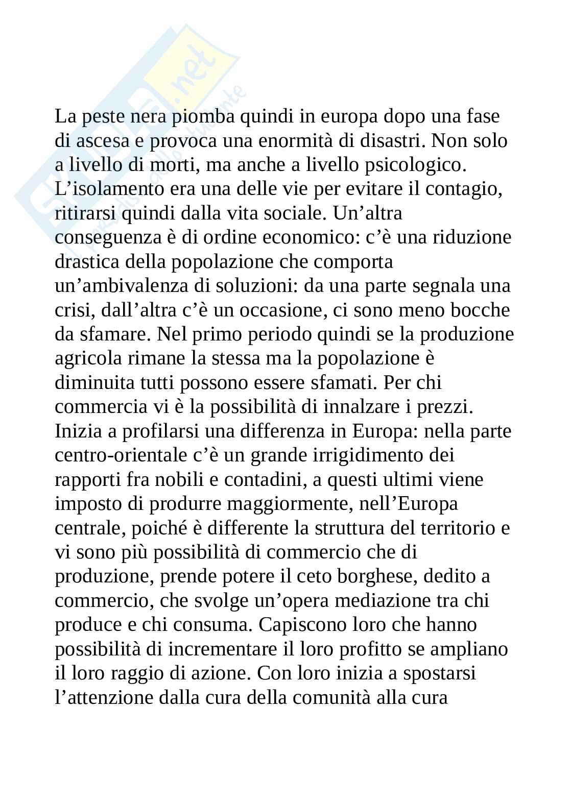 Appunti Storia moderna  Pag. 1