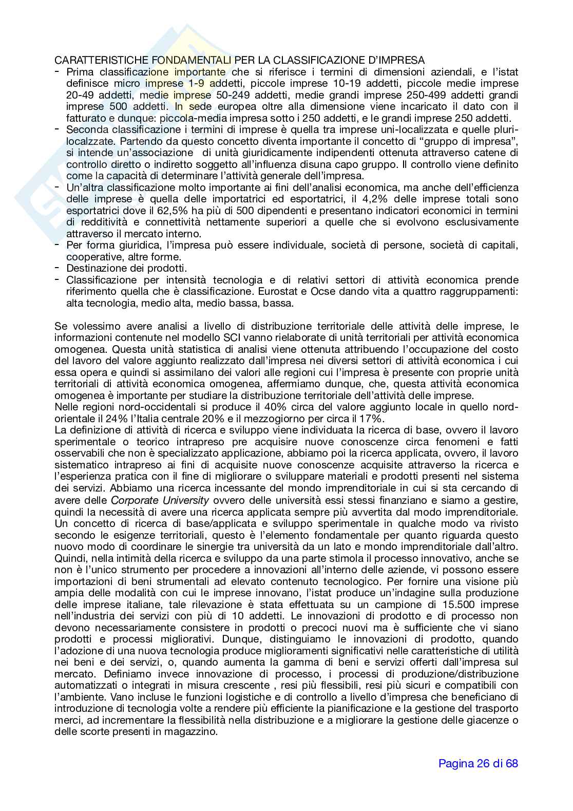 Appunti personali di Statistica economica Pag. 26
