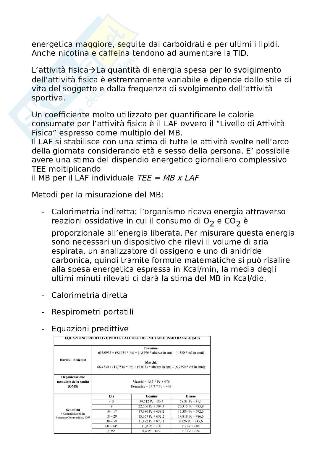 Scienze dietetiche Pag. 6