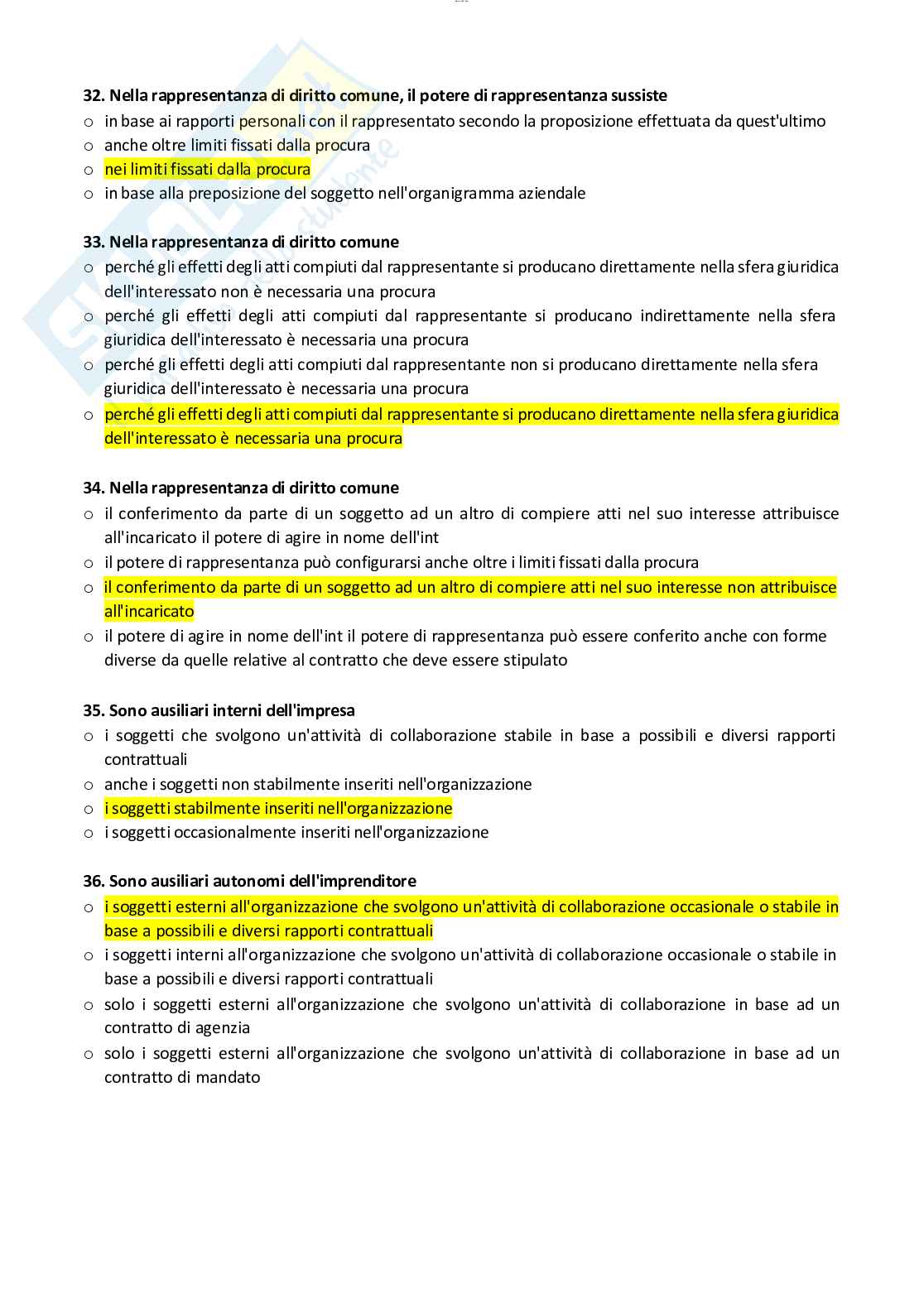Diritto commerciale Pag. 36