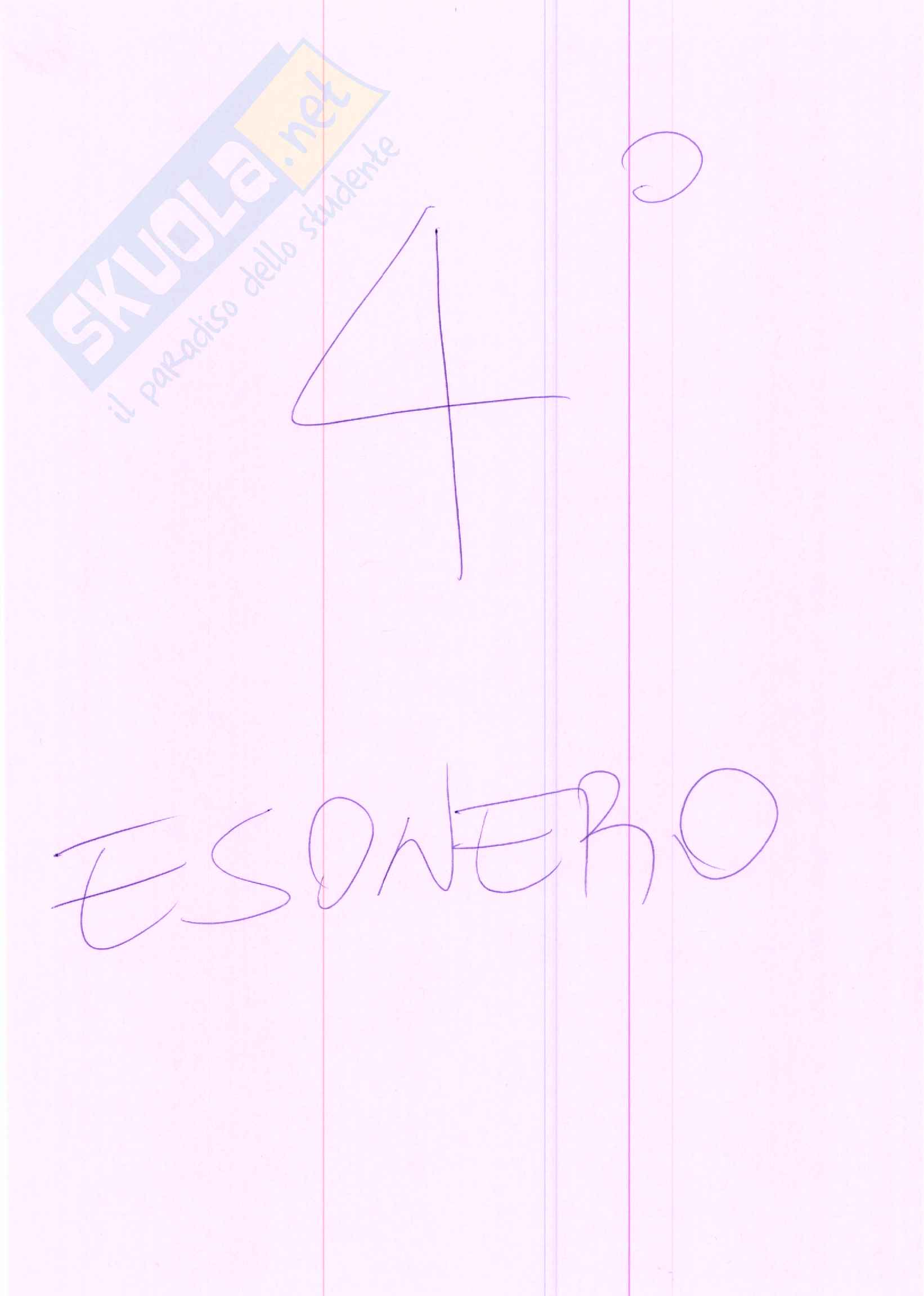 4° esonero anatomia Pag. 1