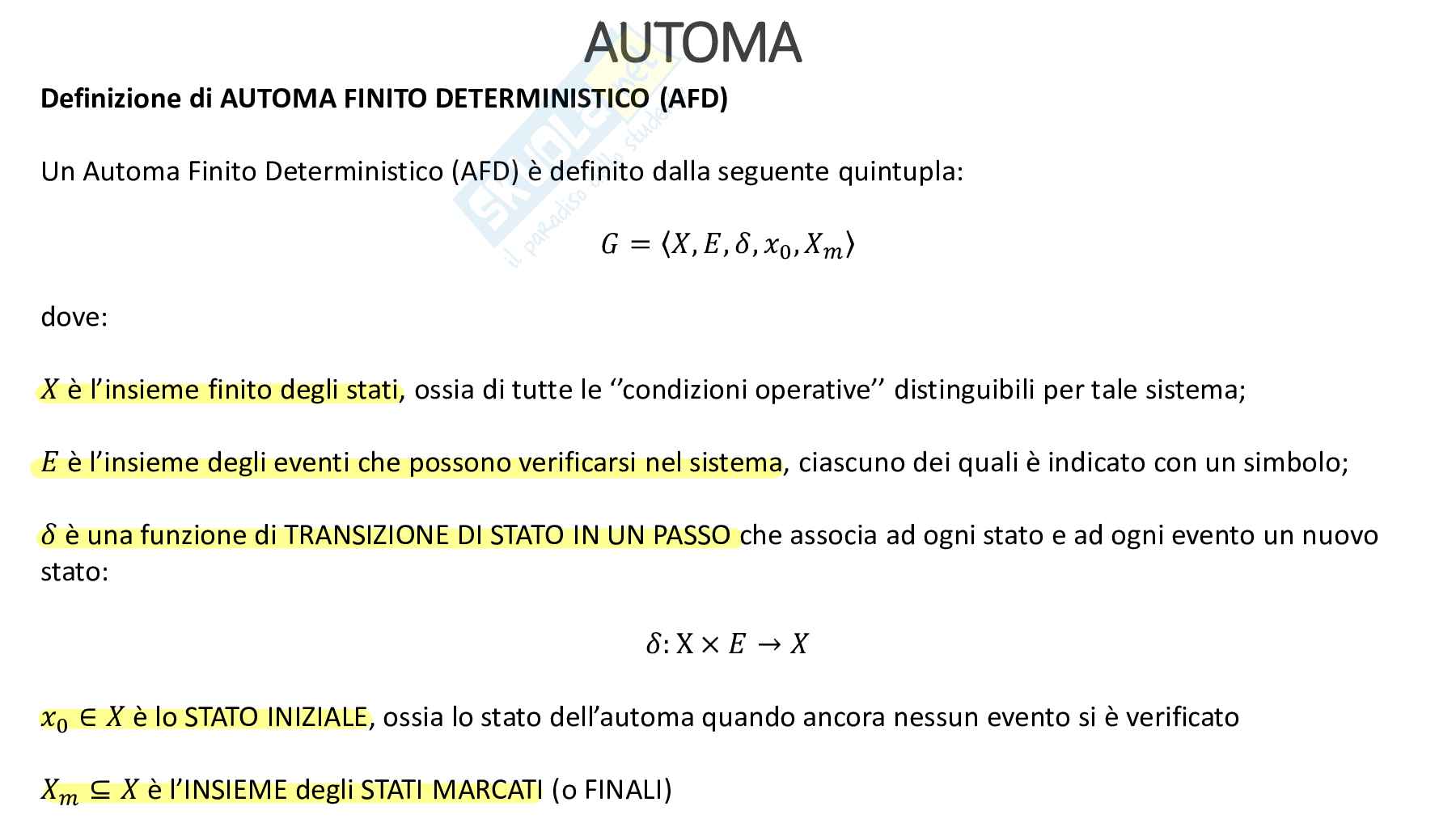 Appunti Automazione Industriale Modulo 2 con Esercizi Pag. 31