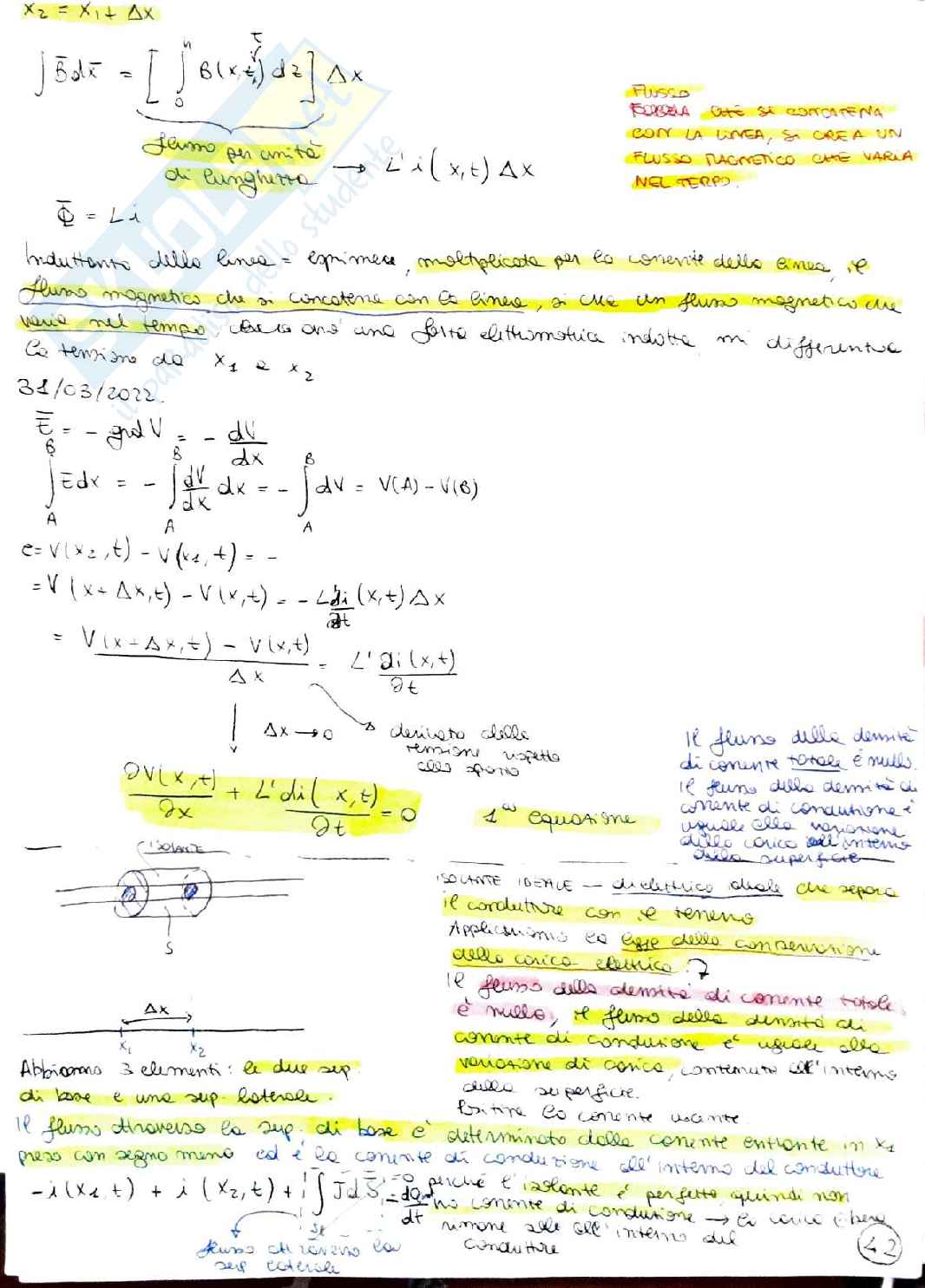 Appunti ed esercizi modulo 1 di Sistemi di produzione e conversione dell'energia elettrica Pag. 41